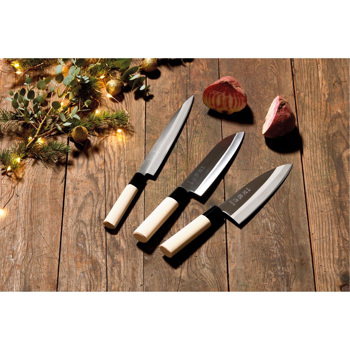 Coffret couteaux japonais