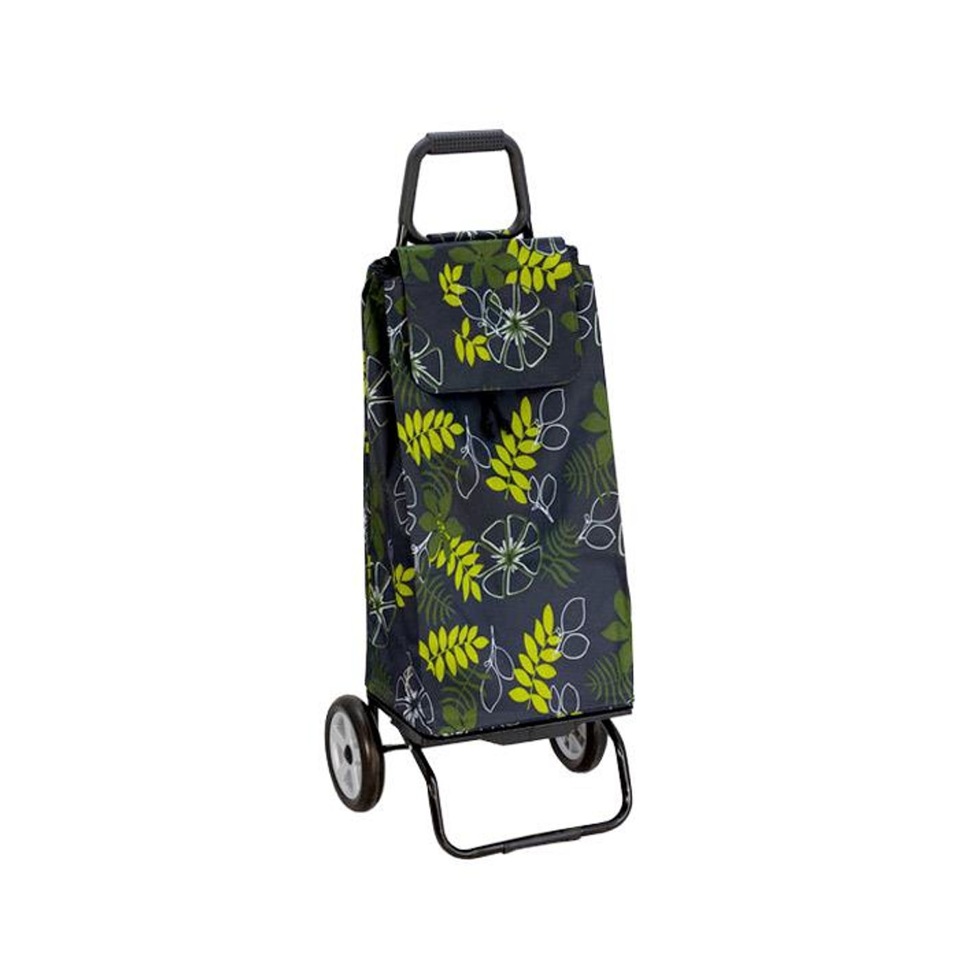 Poussette de marché carlux 2 roues feuillage