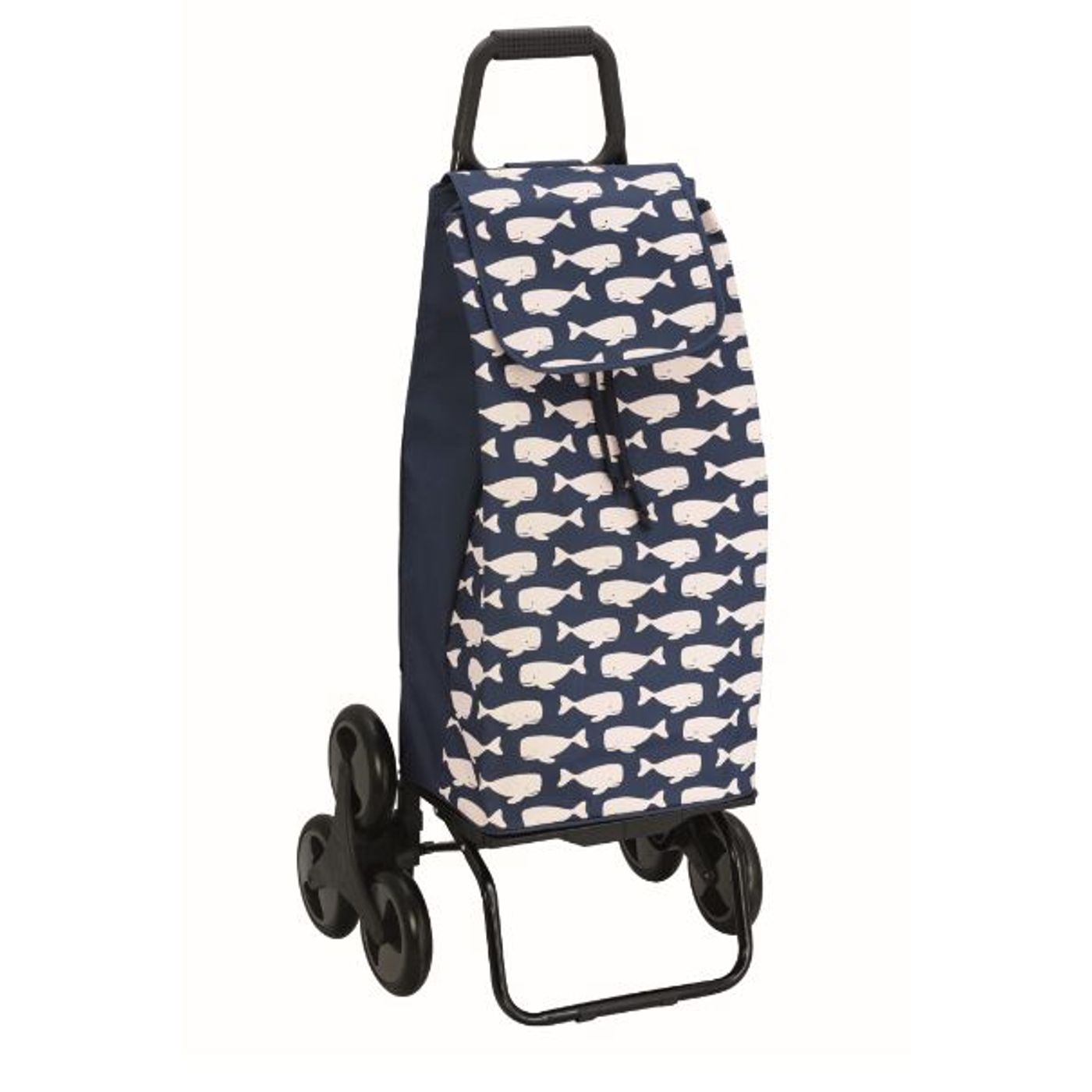 Poussette de marché Carlux 6 roues acier Baleine