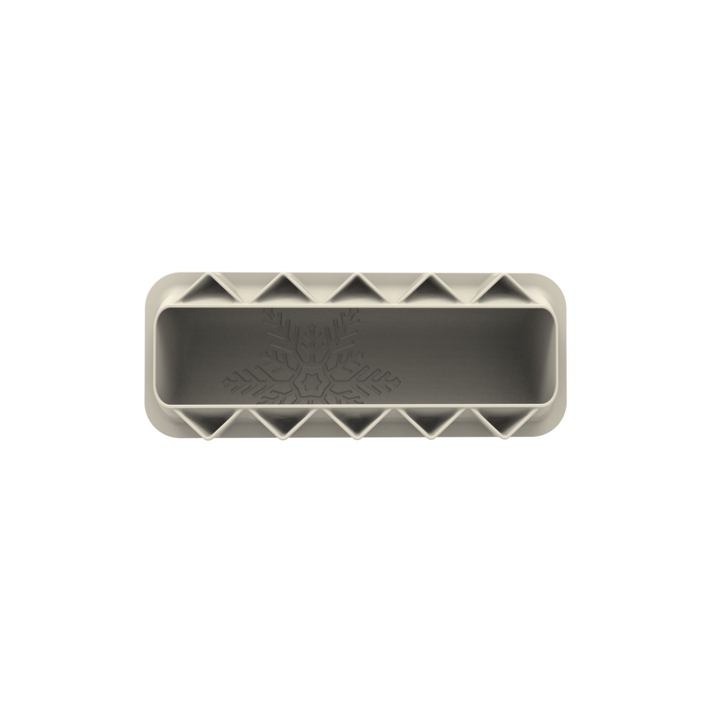 Moule à bûche flocon de neige en silicone