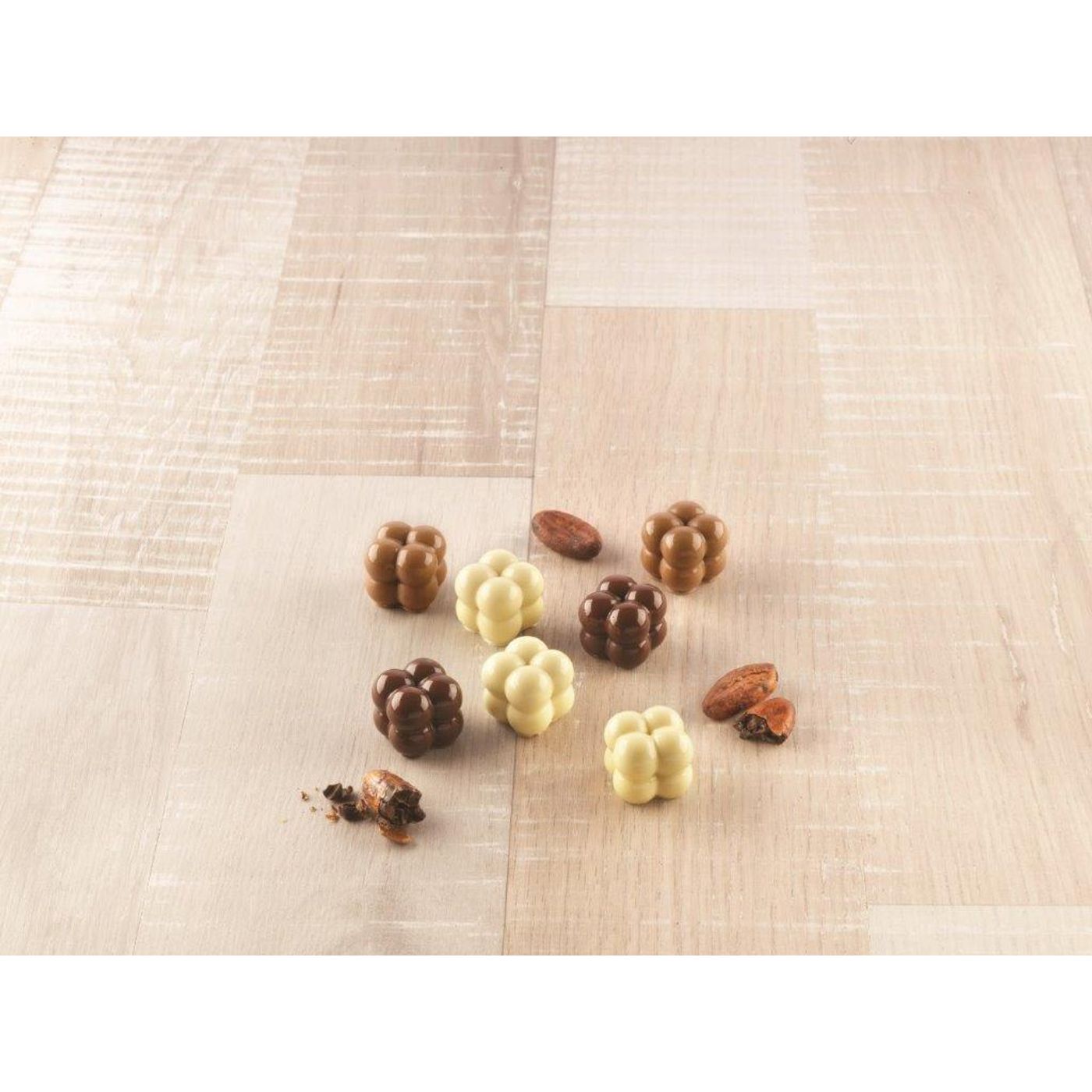 Moule silicone à chocolat Choco game