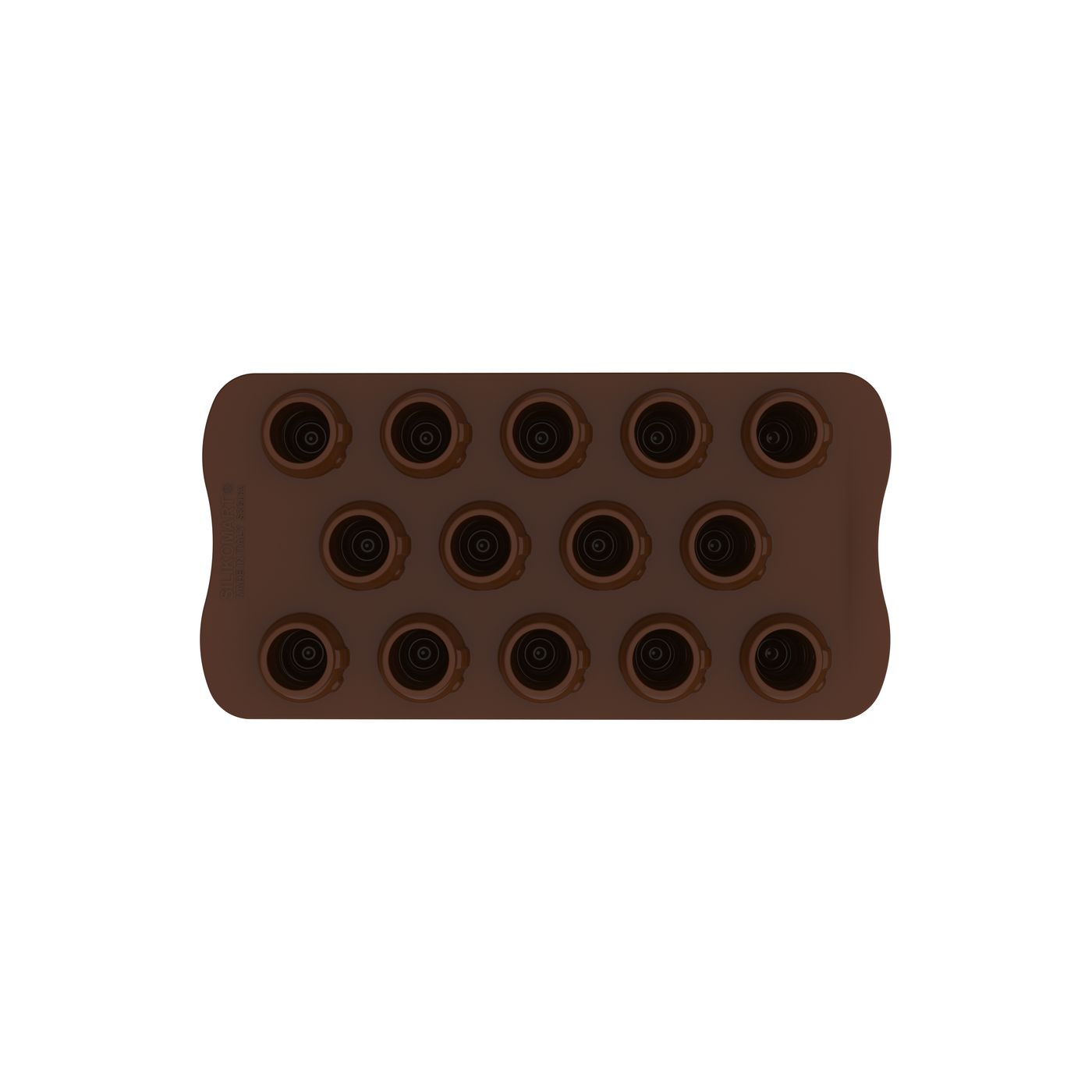Moule silicone motif 3D Bonhomme de neige