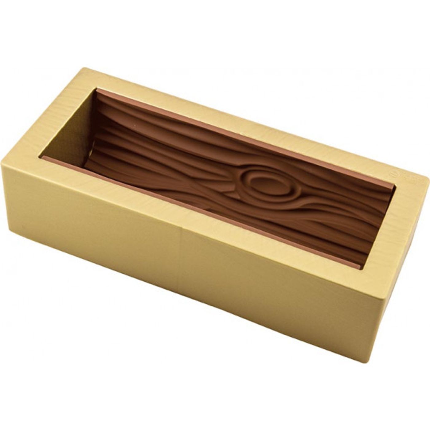 Moule à bûche + tapis bois
