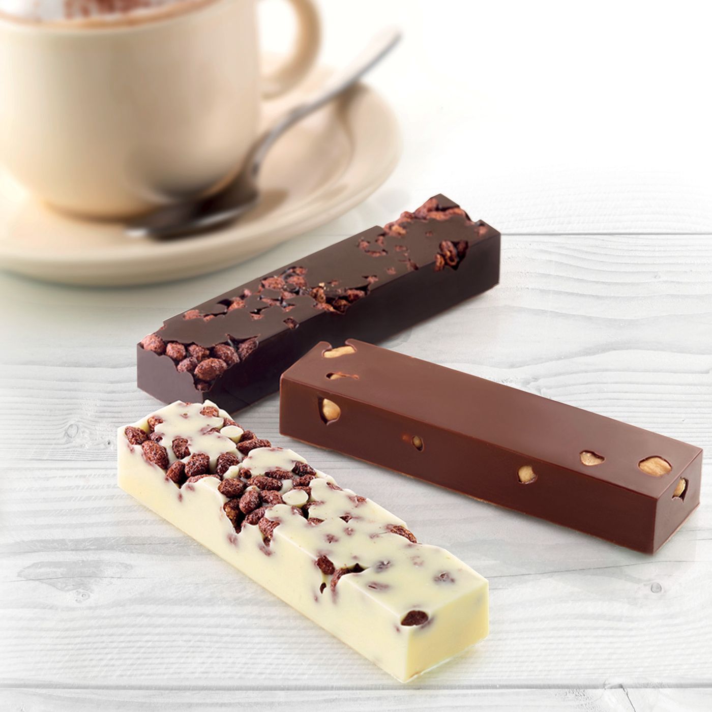 Moule barrettes de chocolat My Snack