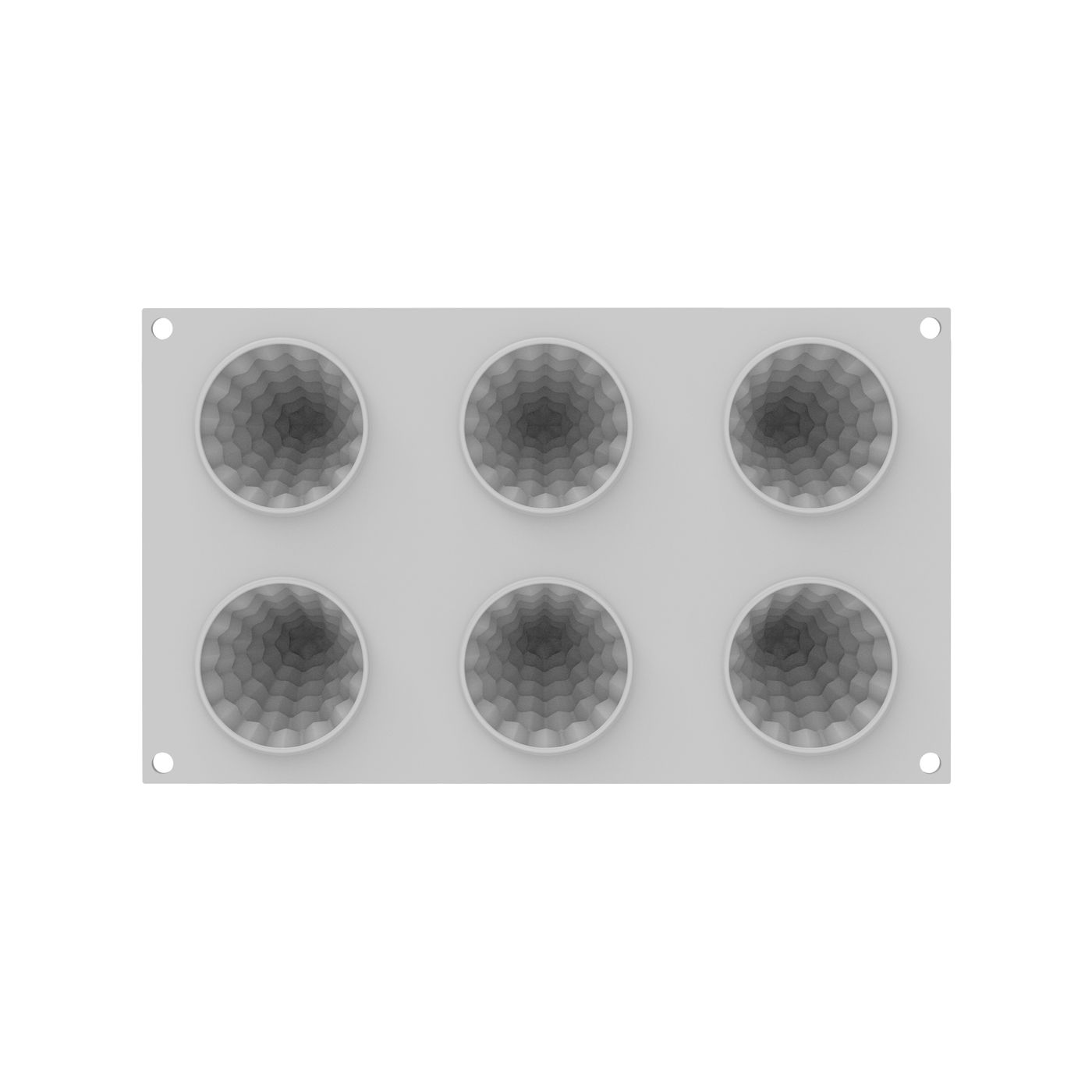 Moule silicone motif 3d sapin magique