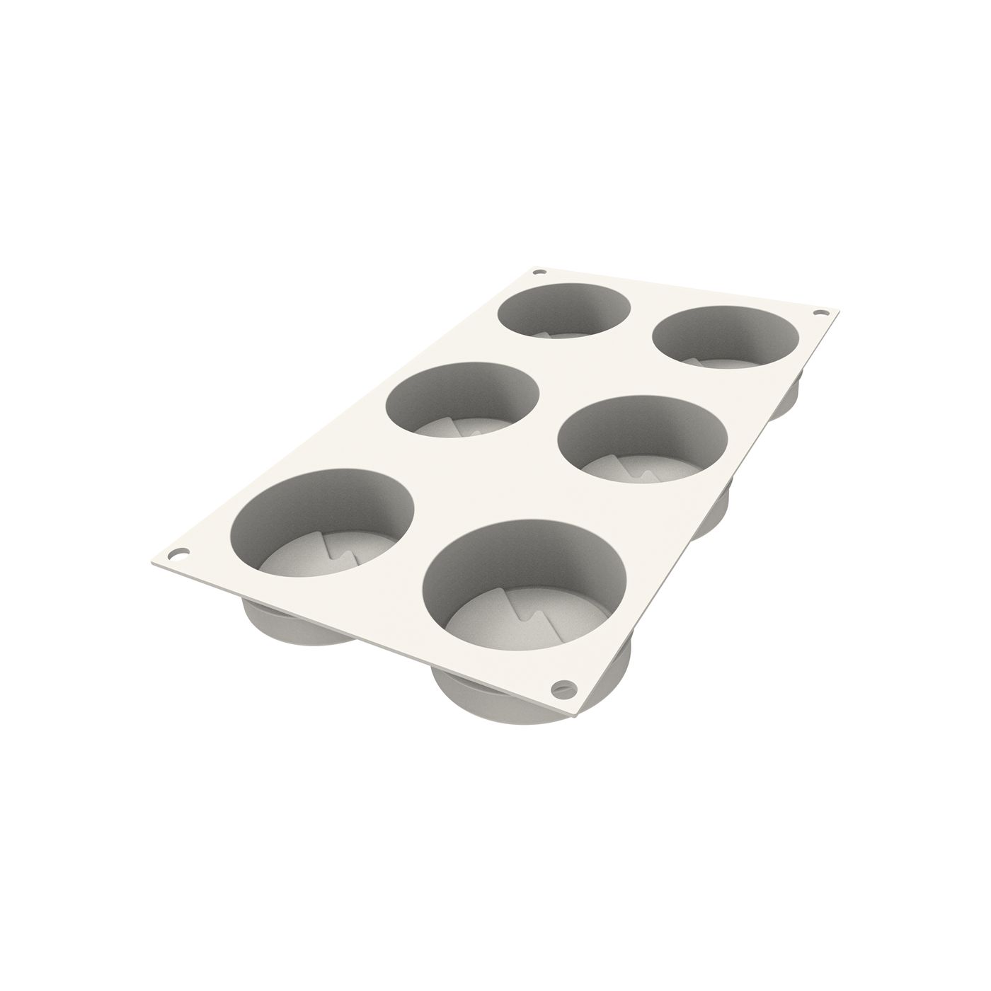 Mini moule rond sapin en silicone