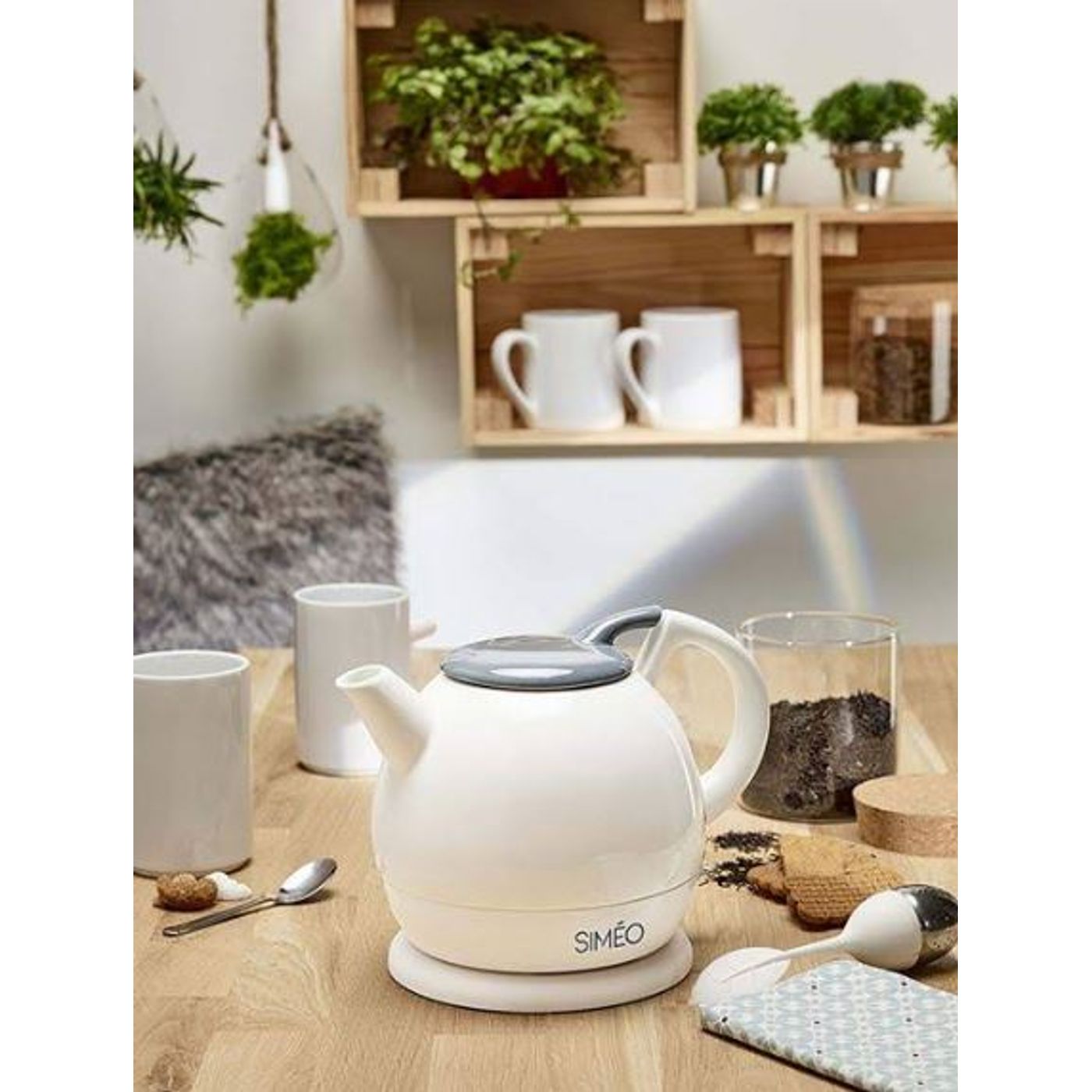 Bouilloire électrique céramique 0,8L