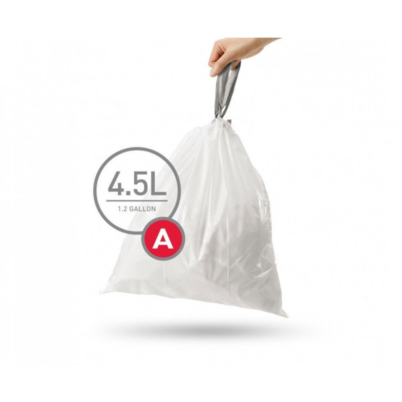 Lot de 30 sacs poubelle 4,5 L