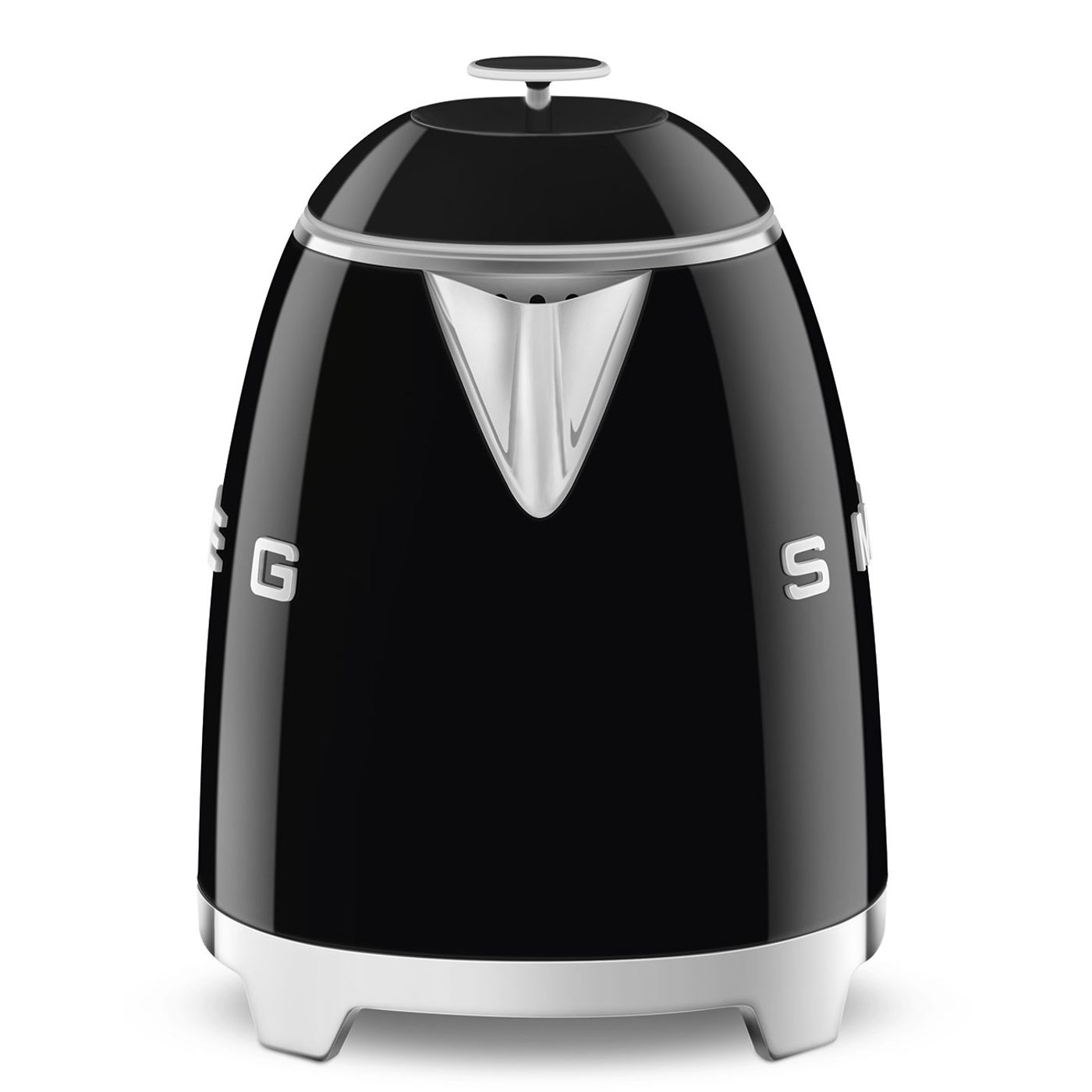 Bouilloire sans fil noire années 50 0.8L