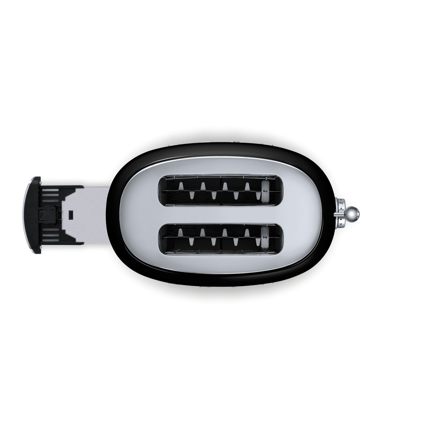 Grille-pain toaster 2 tranches noir
