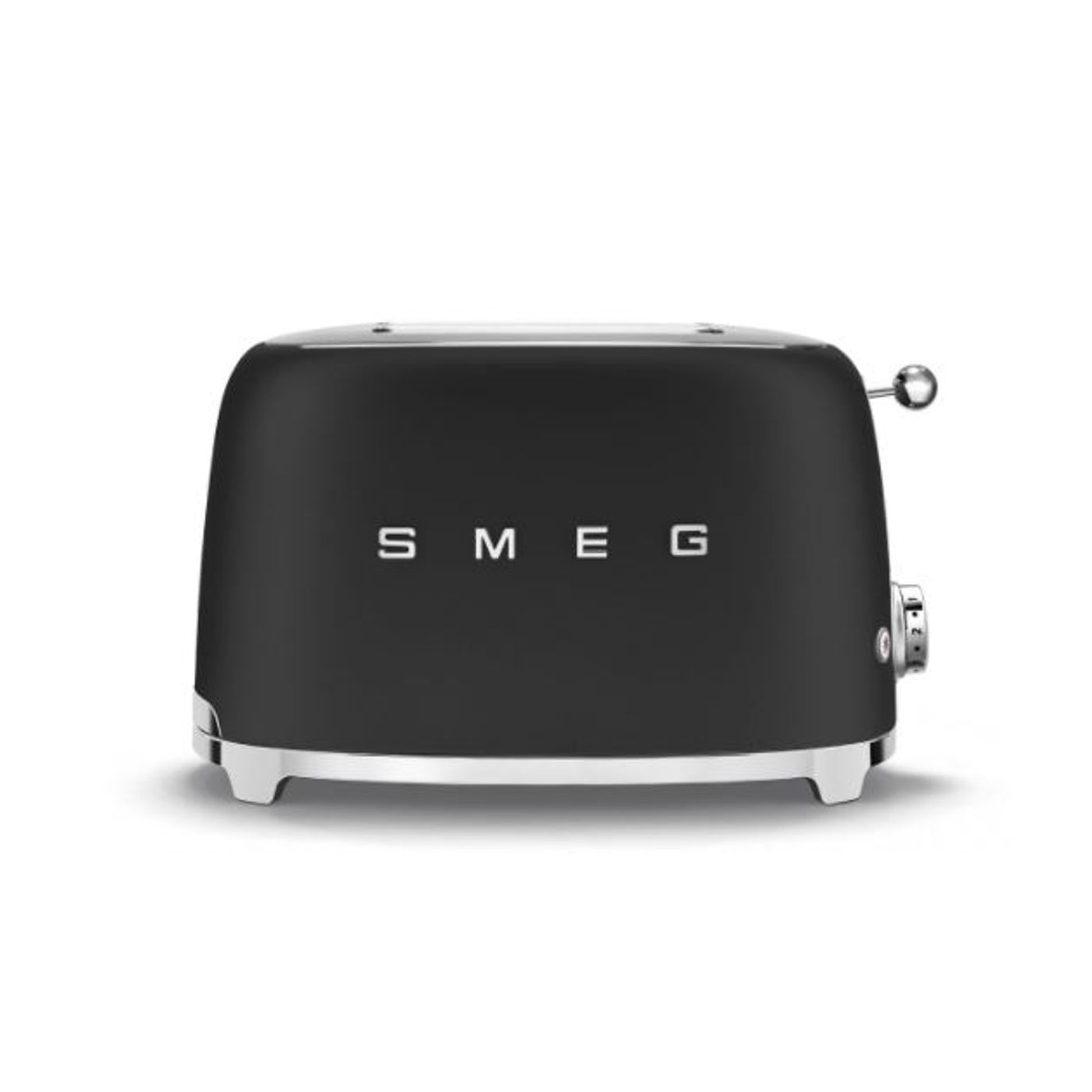 Grille-pain toaster 2 tranches noir mat