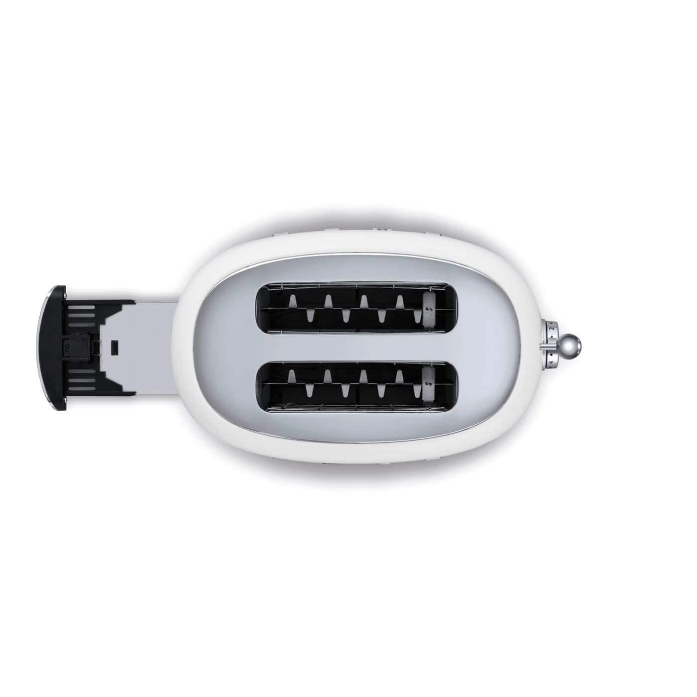 Grille-pain toaster 2 tranches blanc