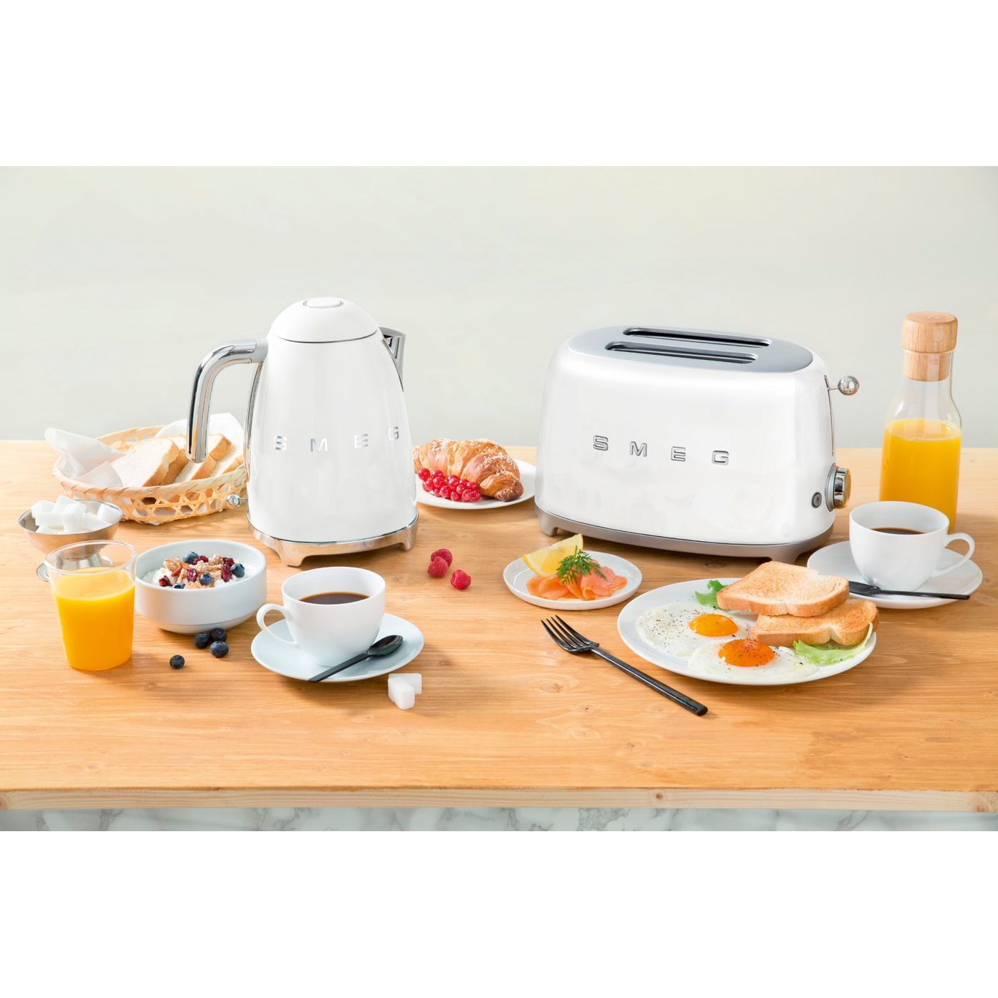 Grille-paine toaster 2 tranches blanc