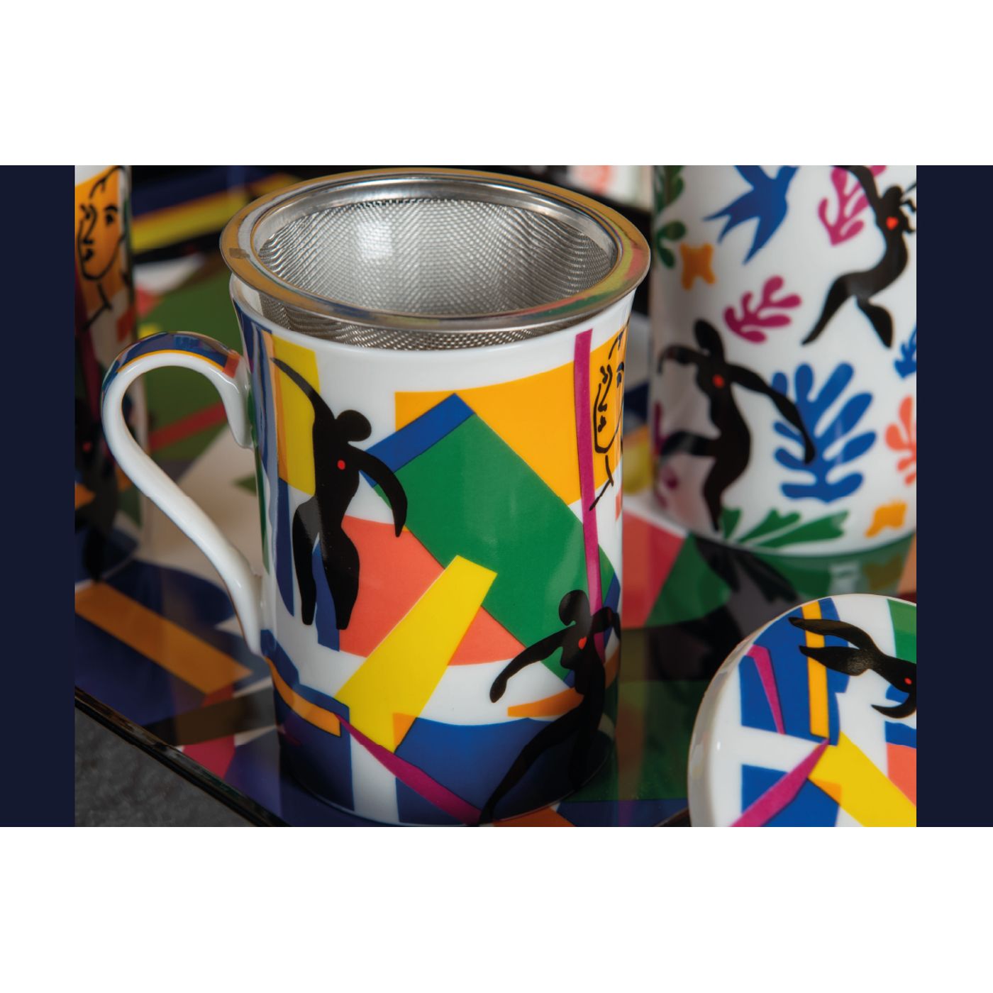Tisanière avec infuseur Esprit Matisse 300ml