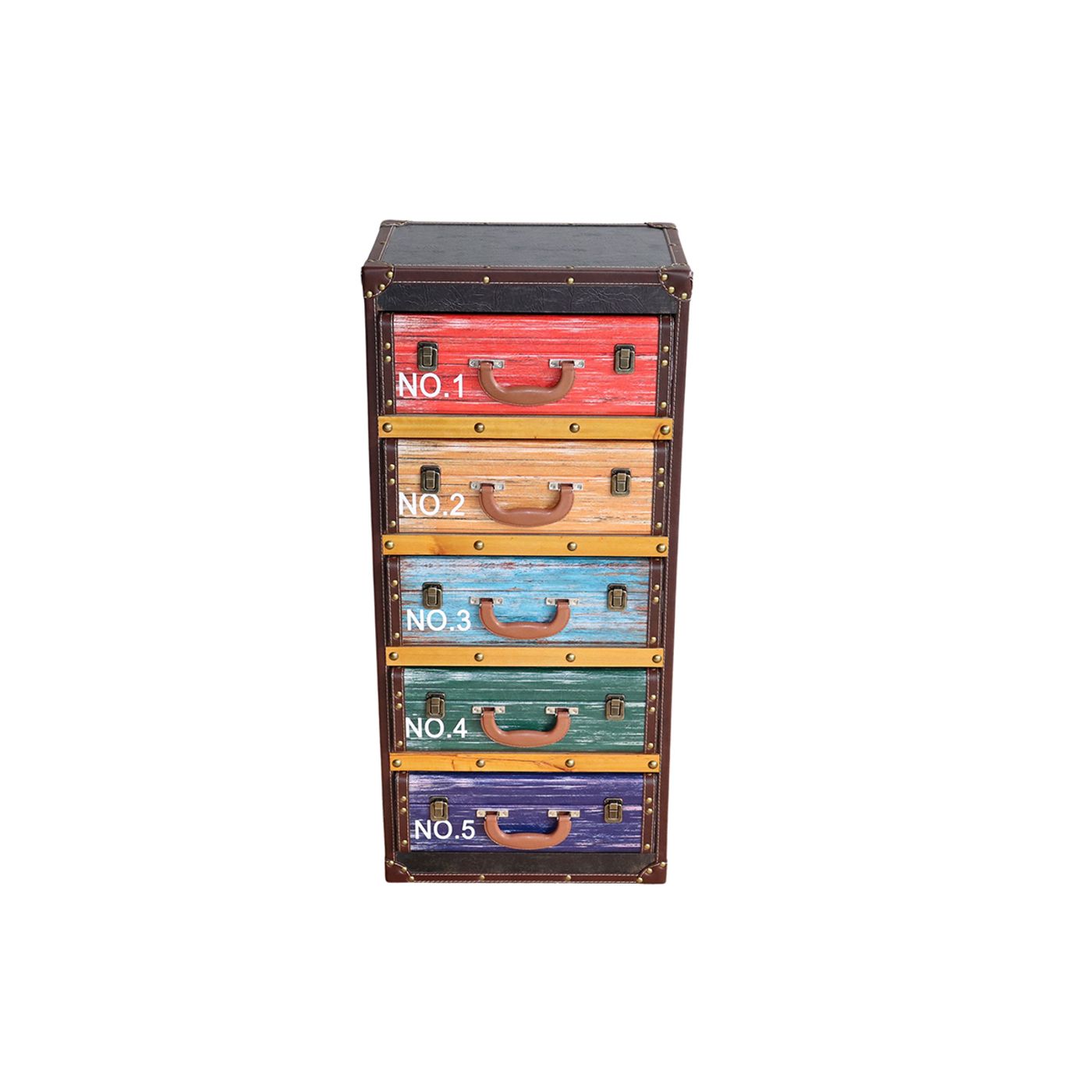 Meuble console 5 tiroirs