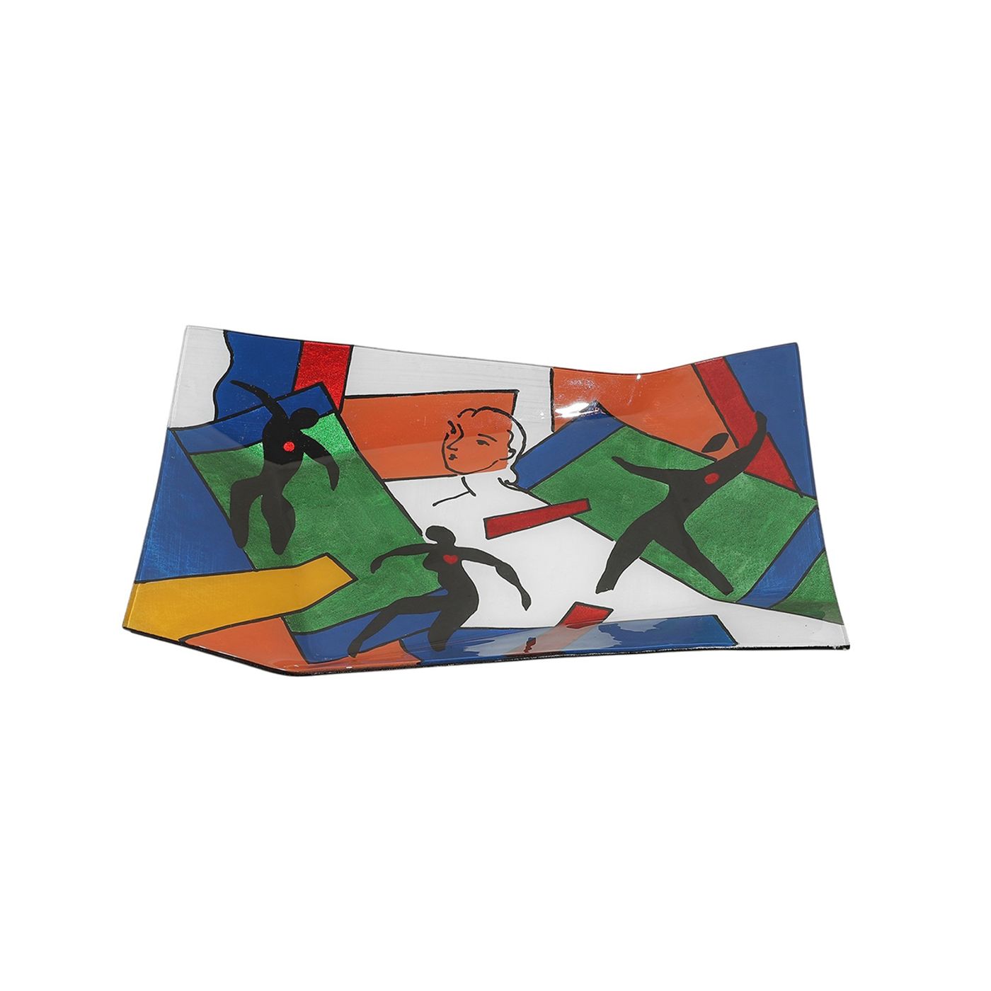 Plat rectangulaire Esprit Matisse