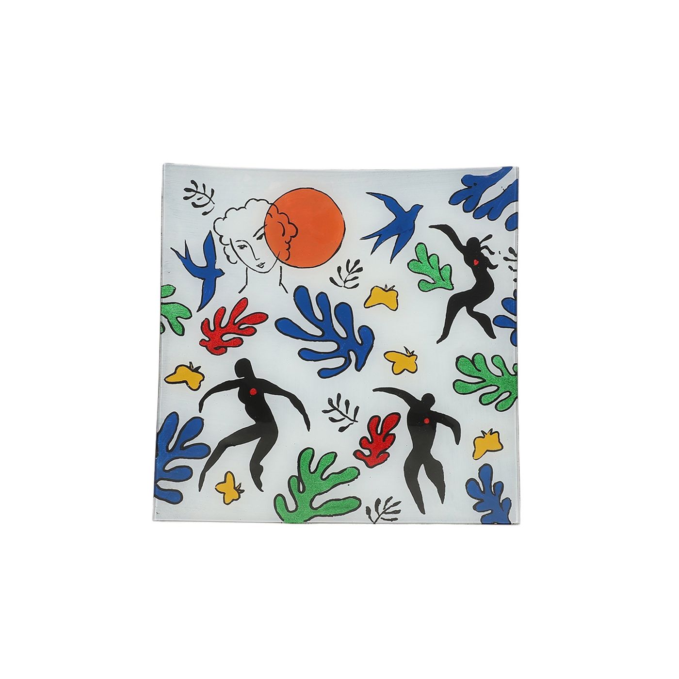 Plat carré Esprit Matisse