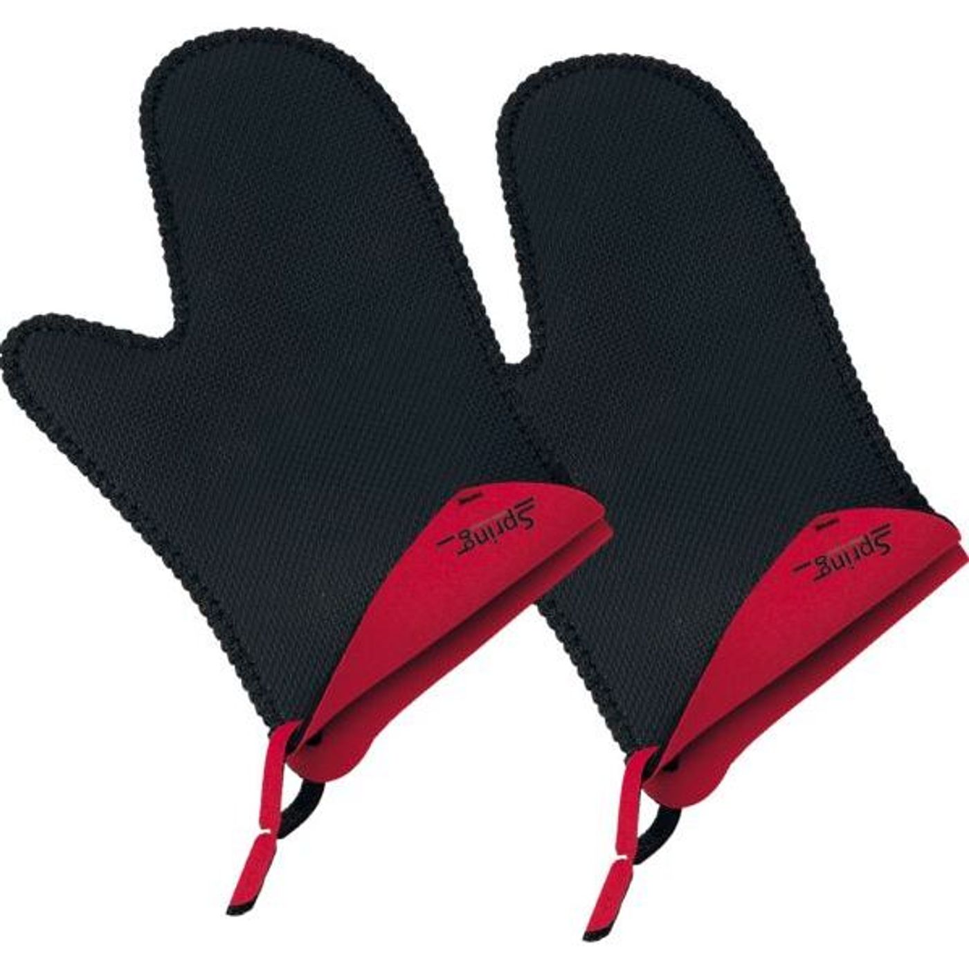 Gant neoprene rouge taille S x 2