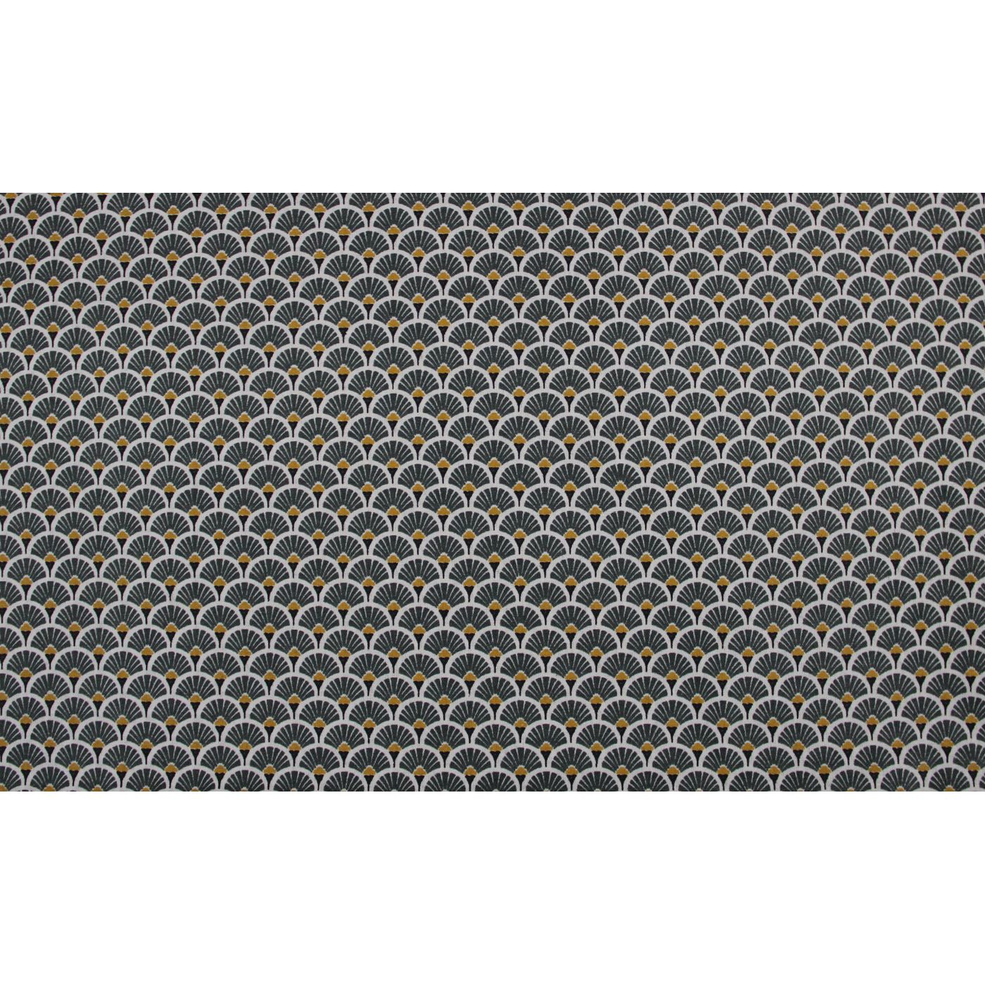 Nappe éventail kaki