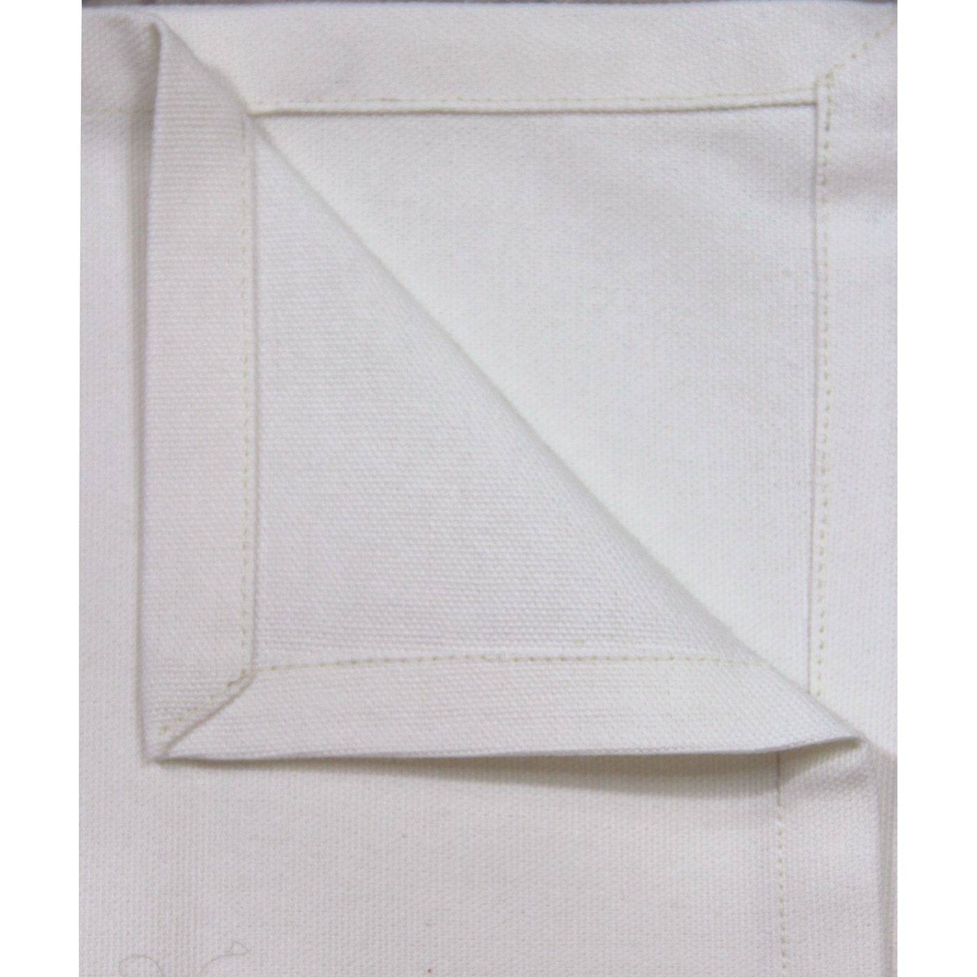 Serviette de table New York 40x40 cm blanc
