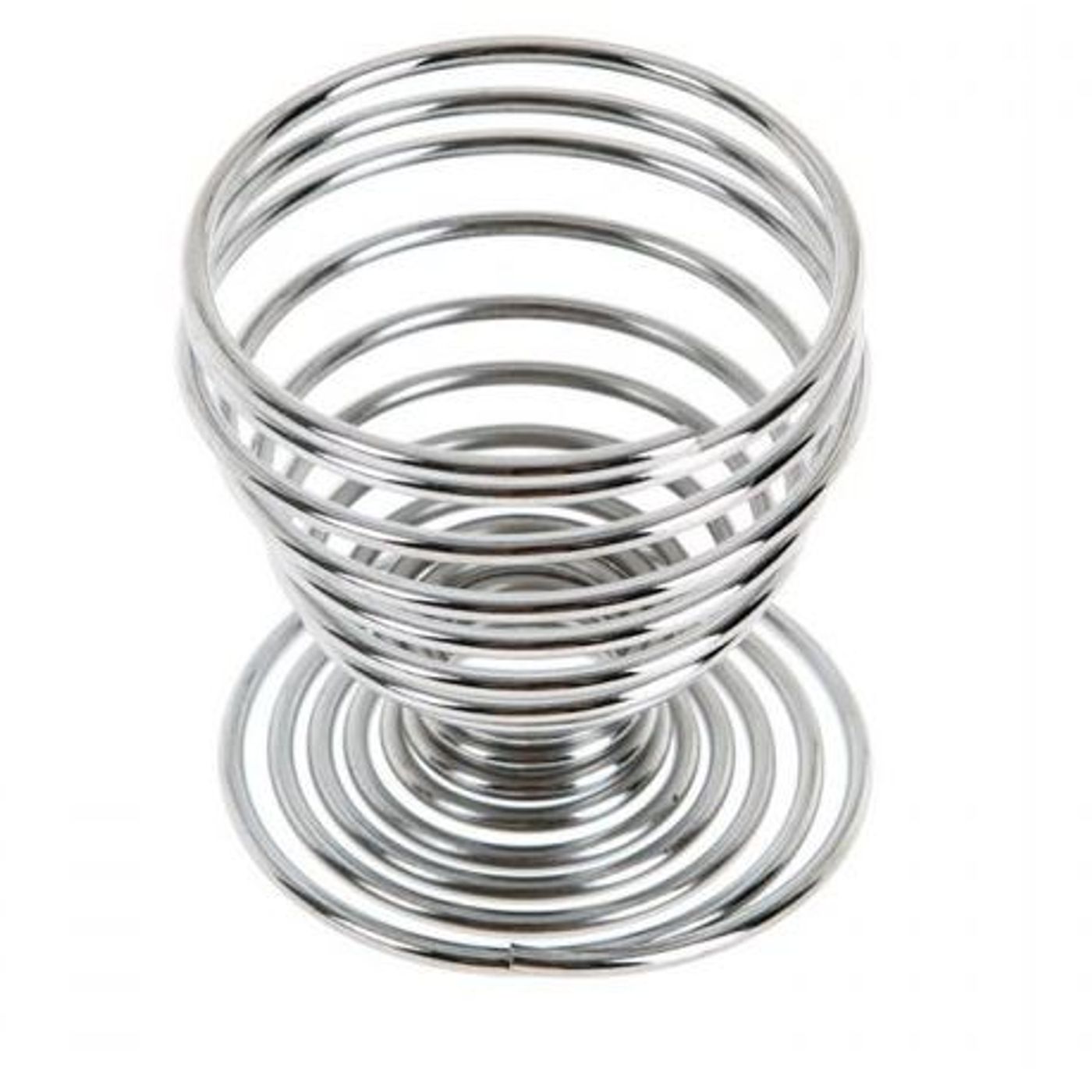 Coquetier spirale inox
