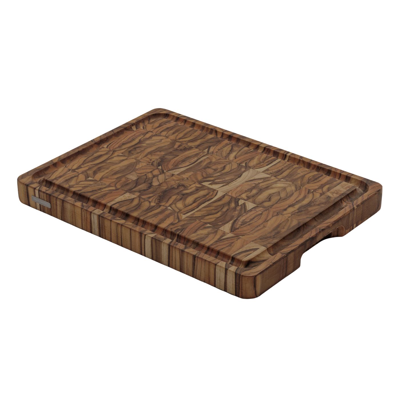 Planche à Découper Et Servir En Bois De Teck Tramontina – 40x30x3,8 Cm – Avec Traitement Antibactérien