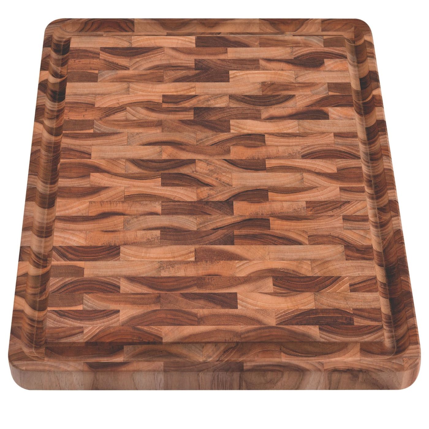 Billot Provence en Teck bois debout 45x34x3cm