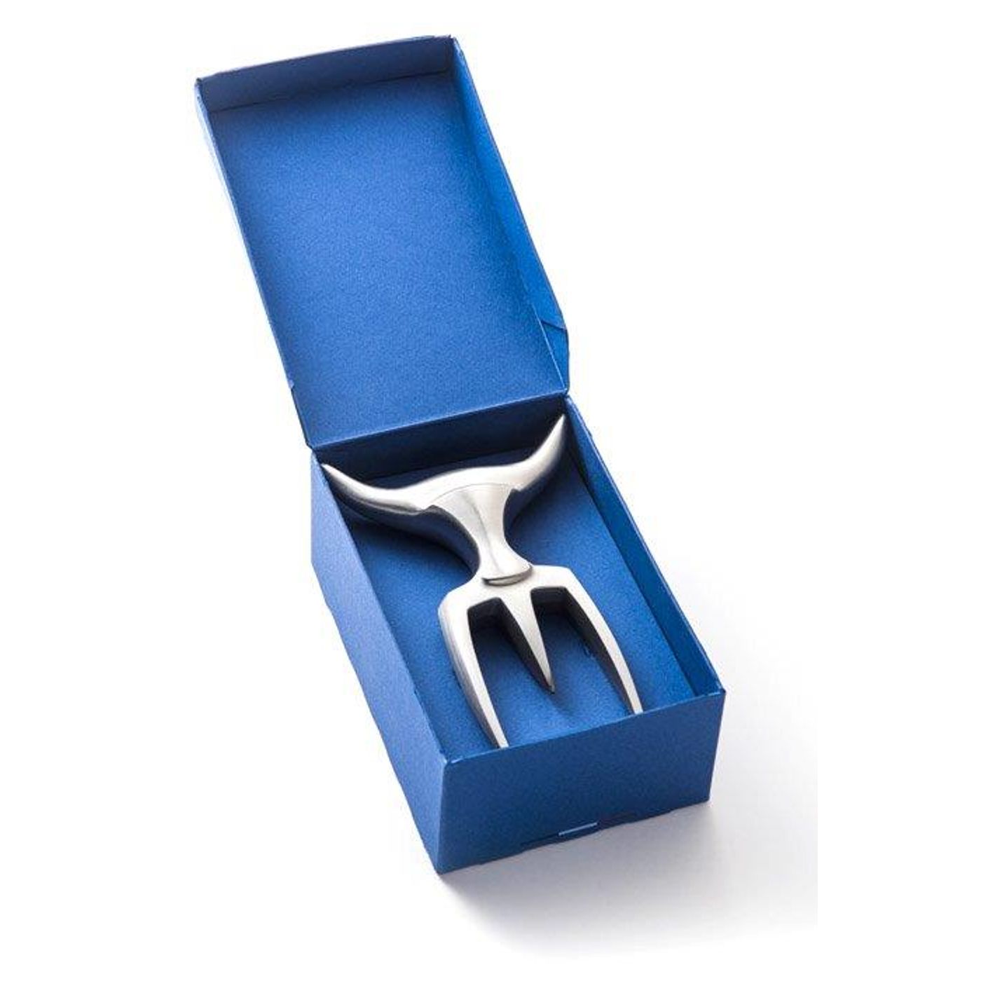 Fourchette à découper Tridens avec socle en bois