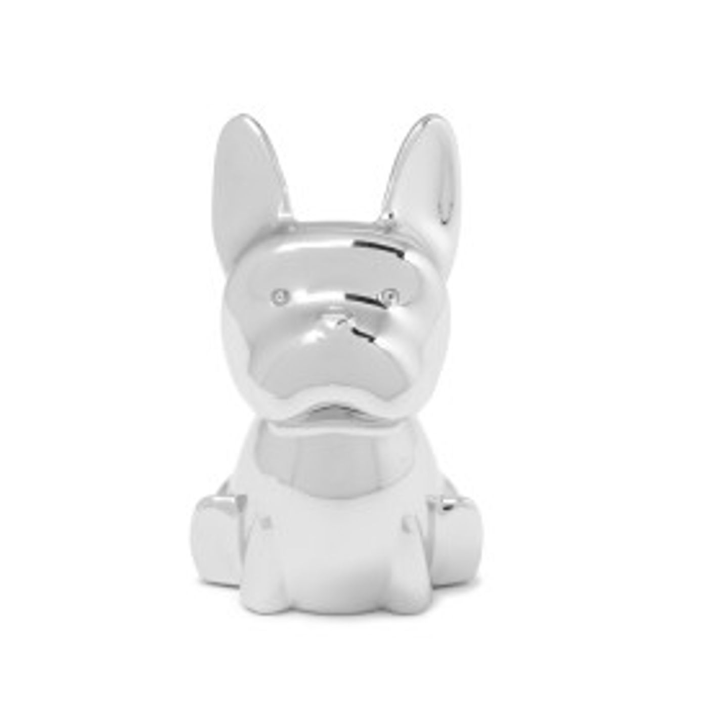 Porte bague Frenchie Chromé
