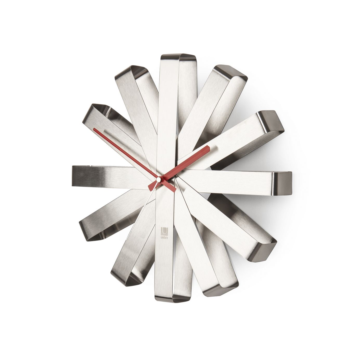 Horloge Ribbon Argent 31 cm