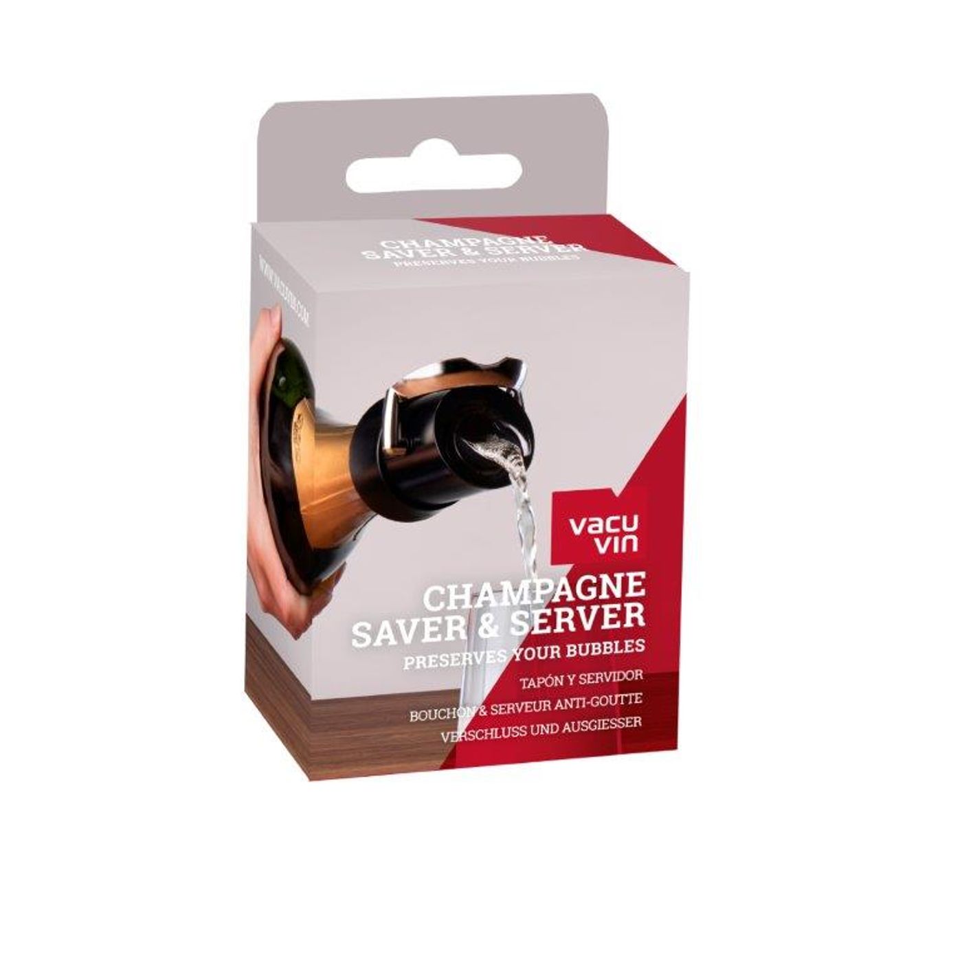 Bouchon verseur spécial champagne