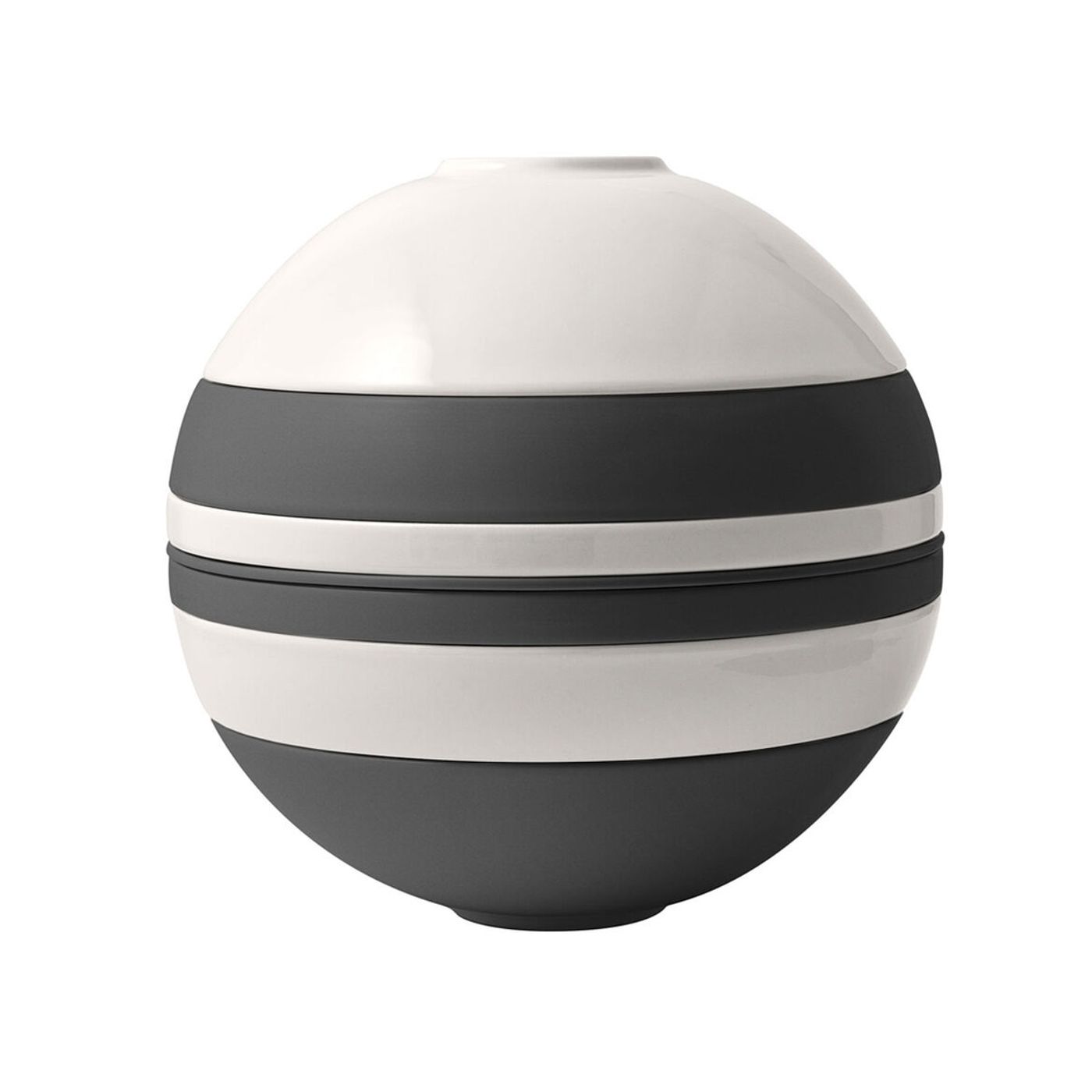 Service de table La Boule, porcelaine - 7 pièces