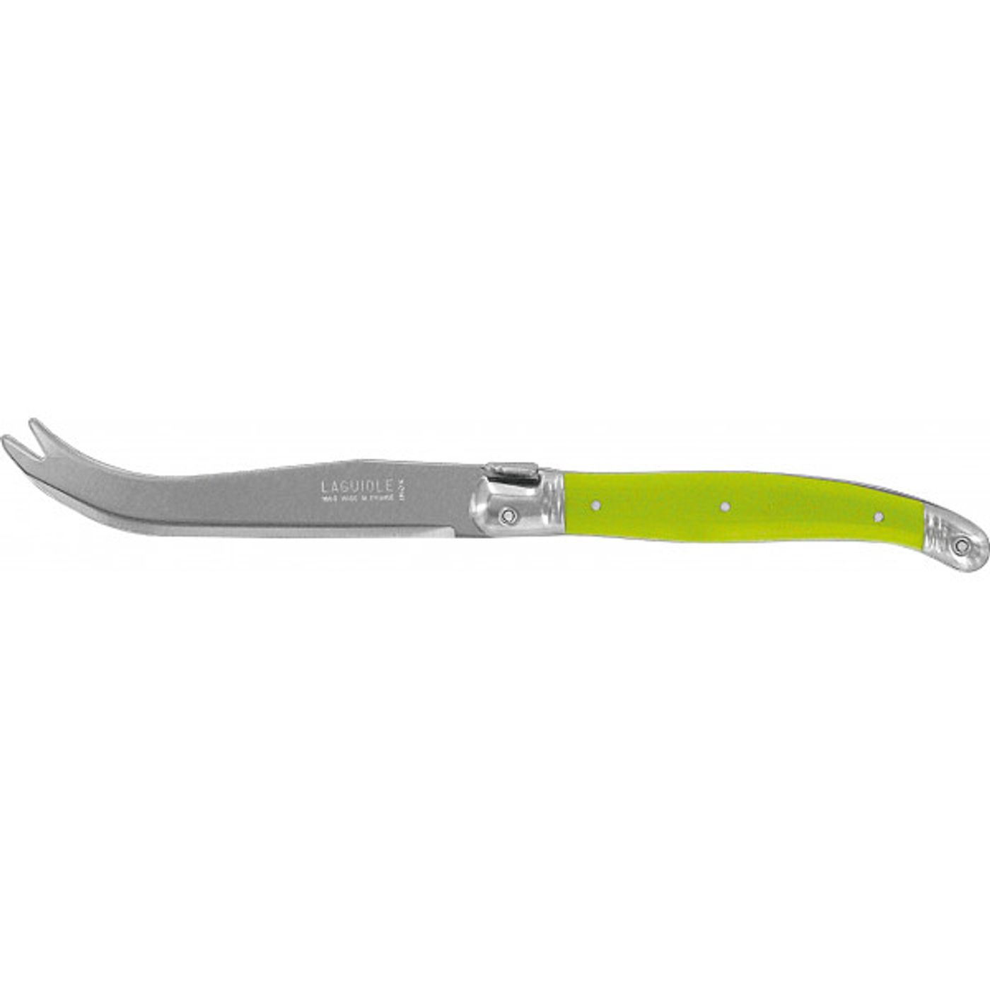 Couteau à fromage Laguiole vert