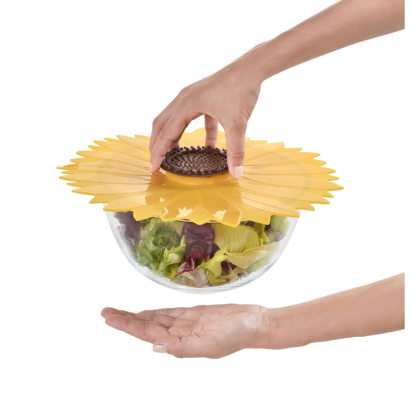 Couvercle hermétique tournesol 28 cm