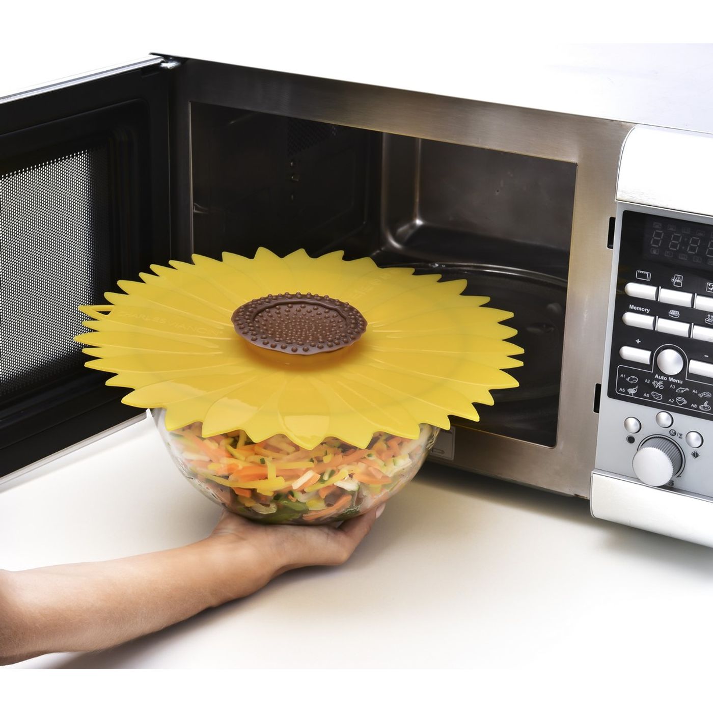 Couvercle hermétique tournesol 28 cm