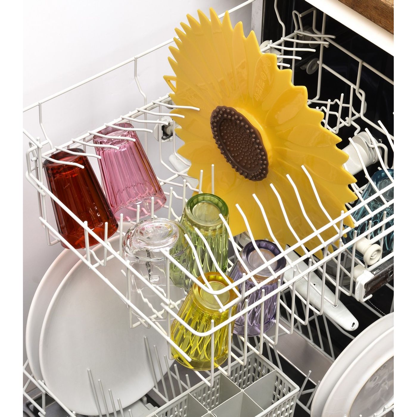 Couvercle hermétique tournesol 28 cm