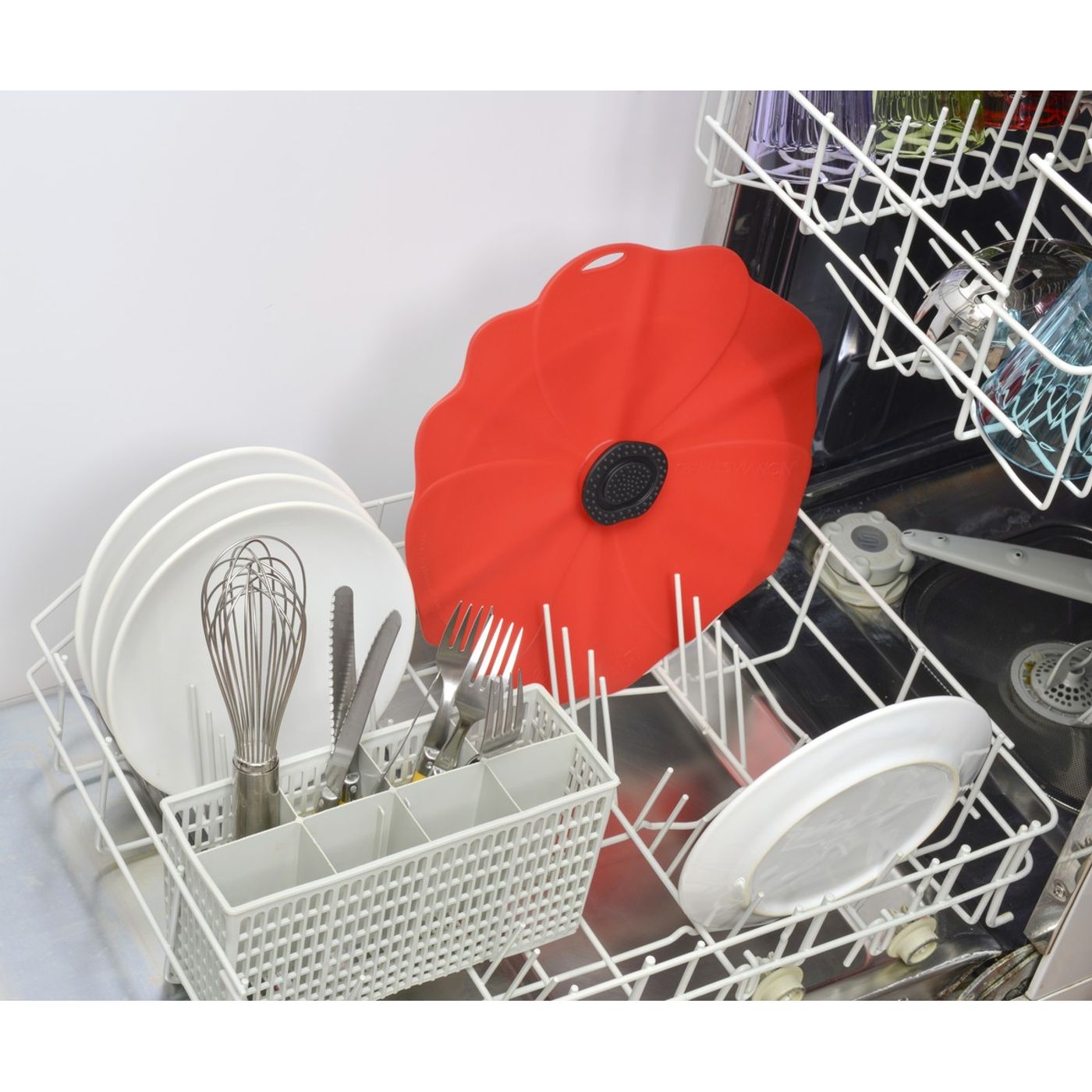 Couvercle hermétique Coquelicot 28 cm