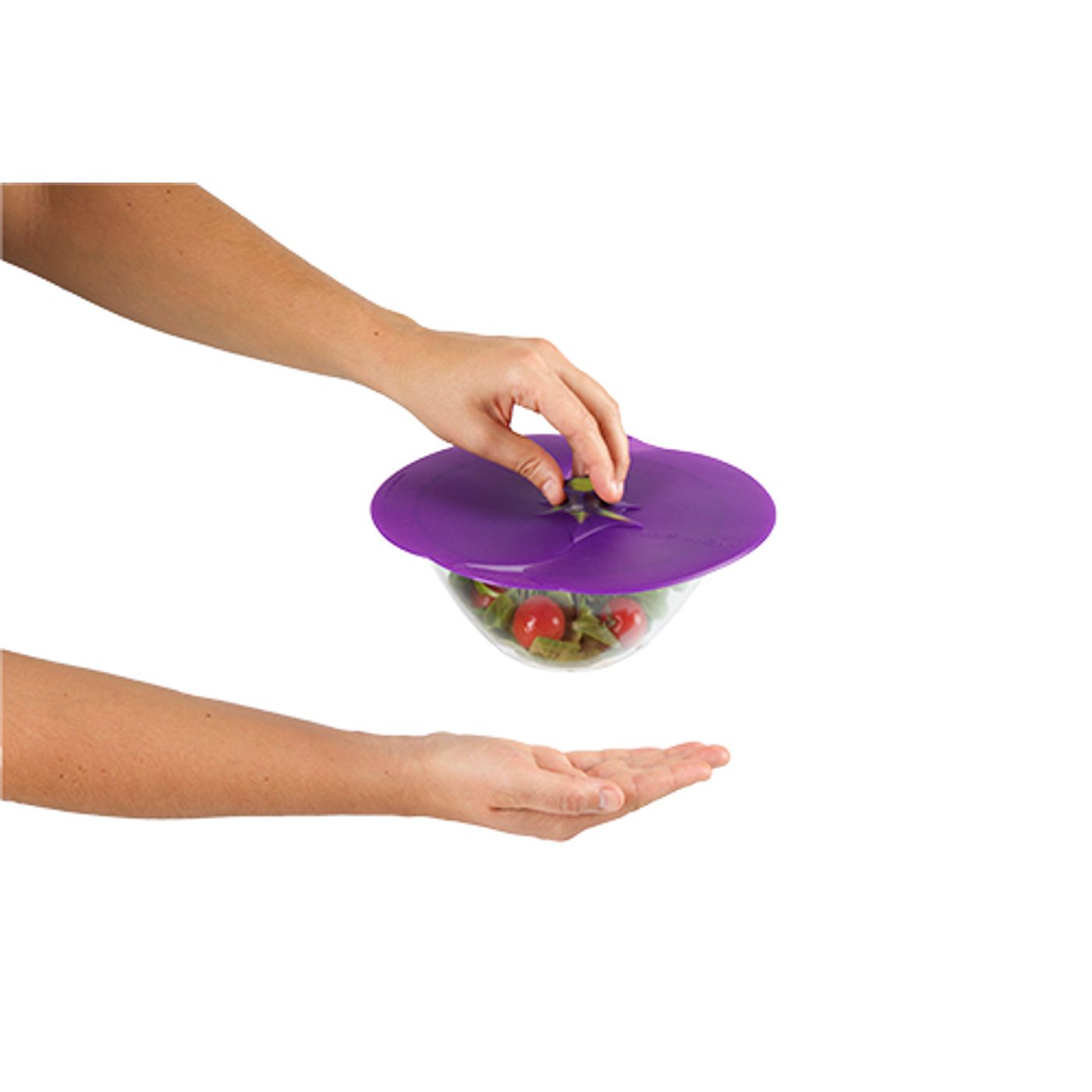 Couvercle hermétique aubergine 20 cm