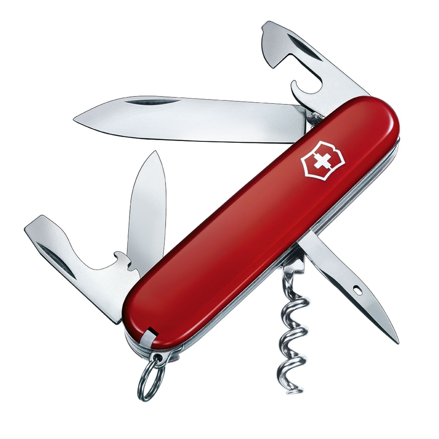 Couteau de poche multifonctions spartan rouge