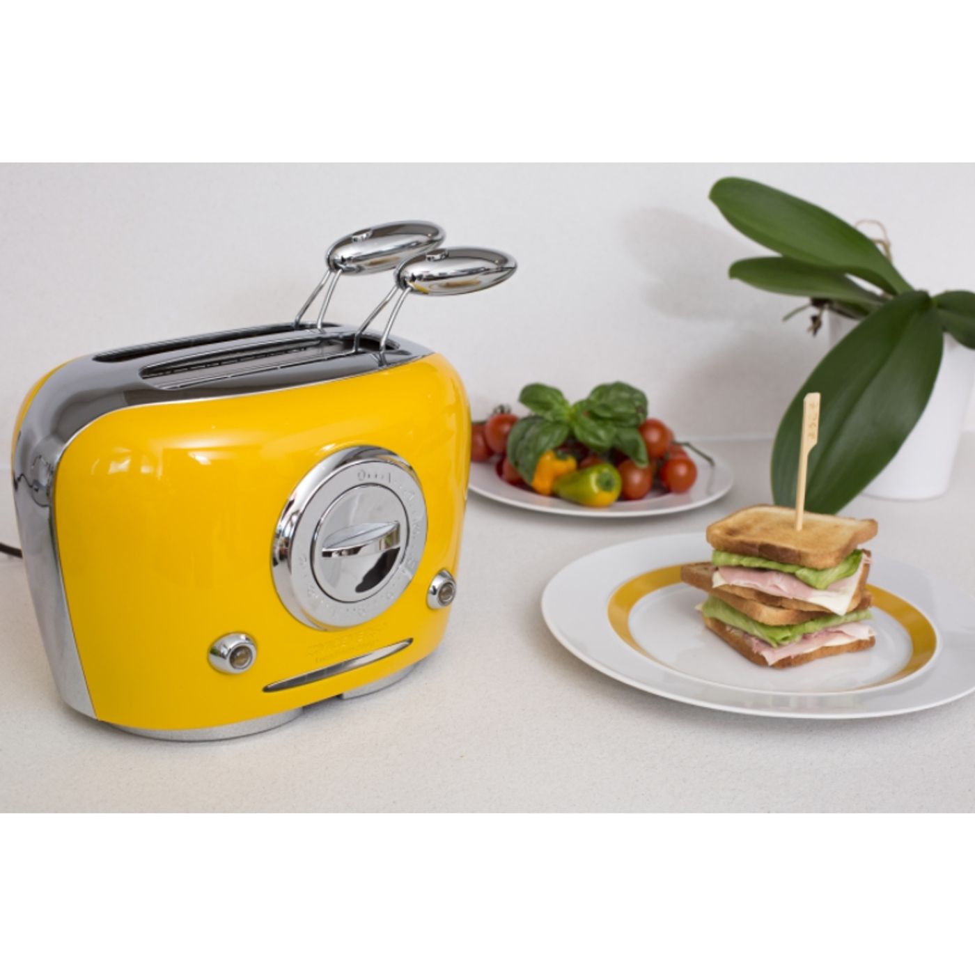 Toaster 2 tranches vert