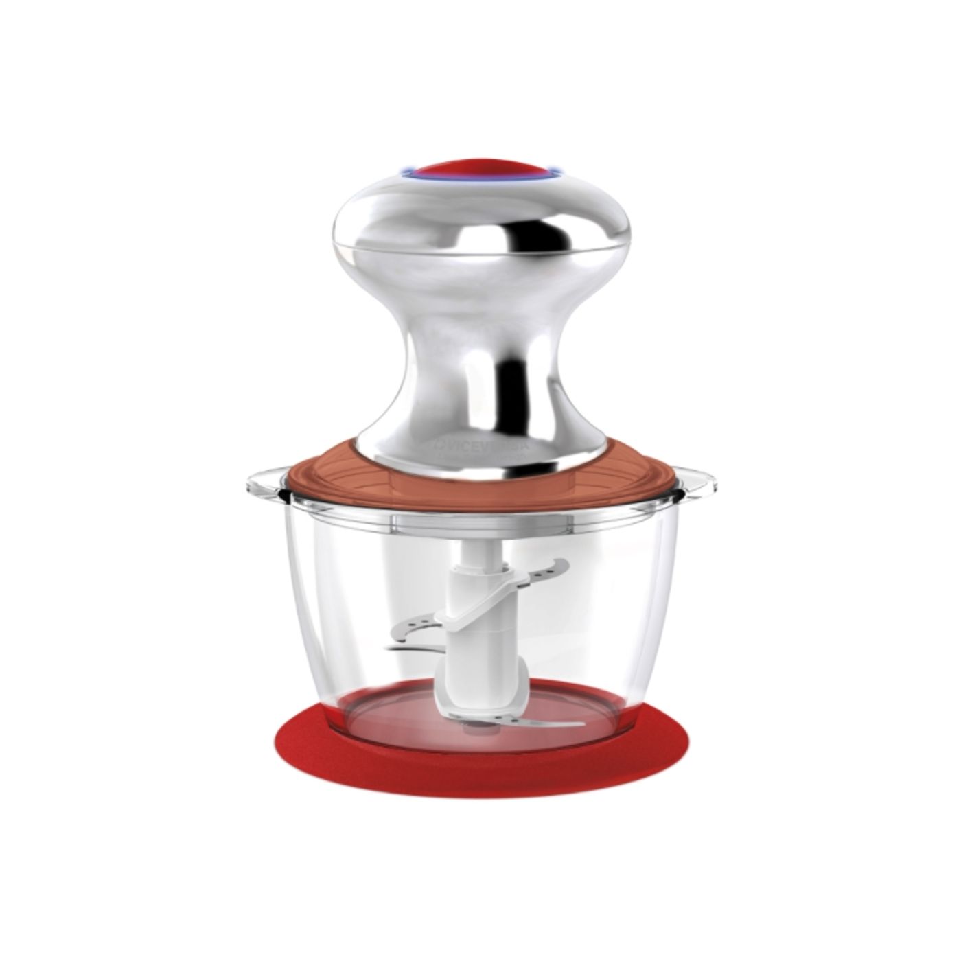 Hachoir électrique 1L rouge