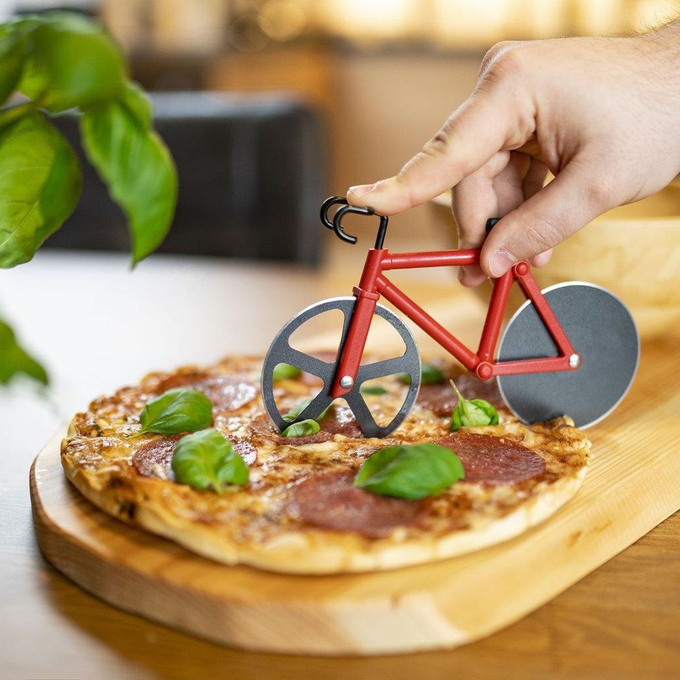 Roulette à pizza