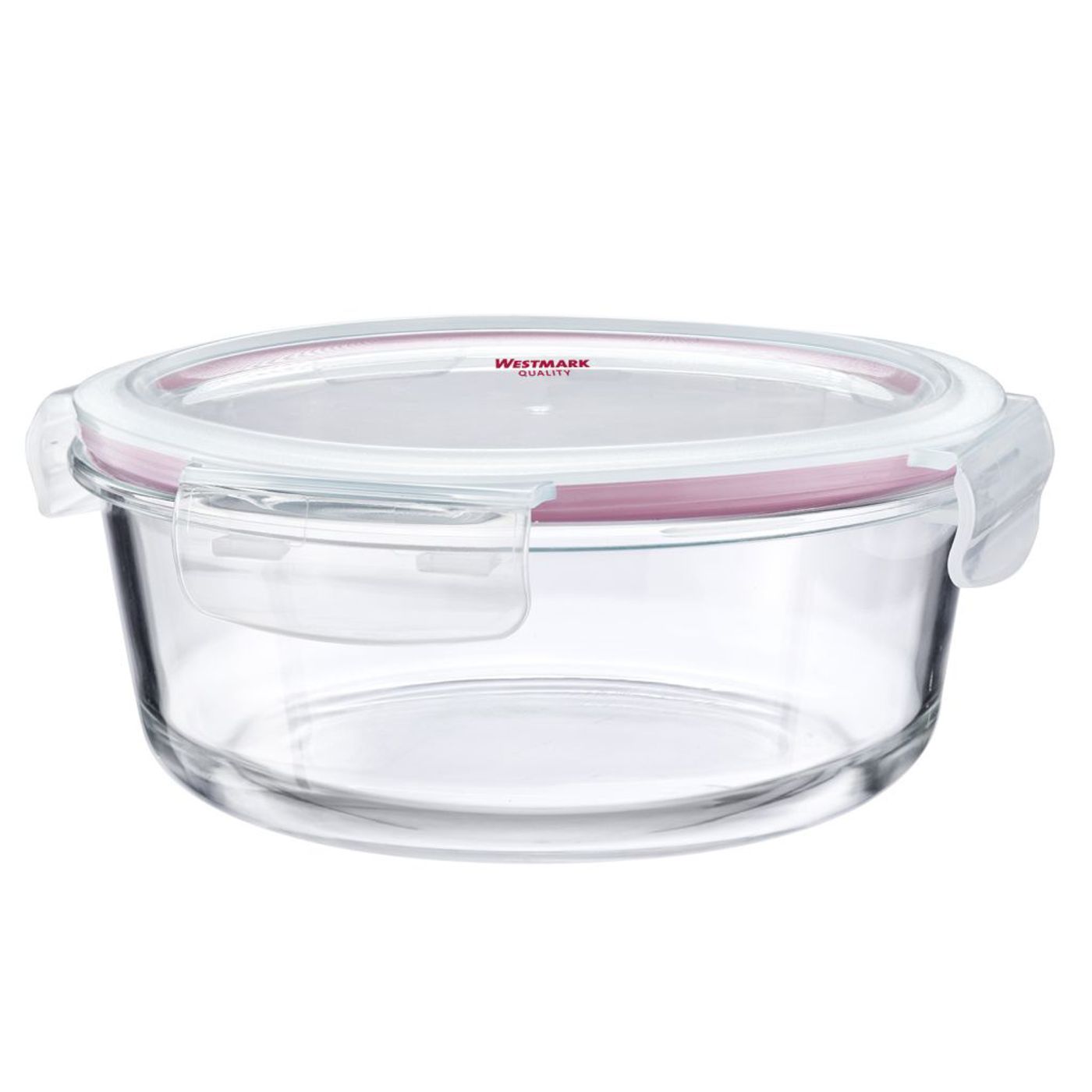 Boîte de conservation hermétique en verre ronde 650 ml