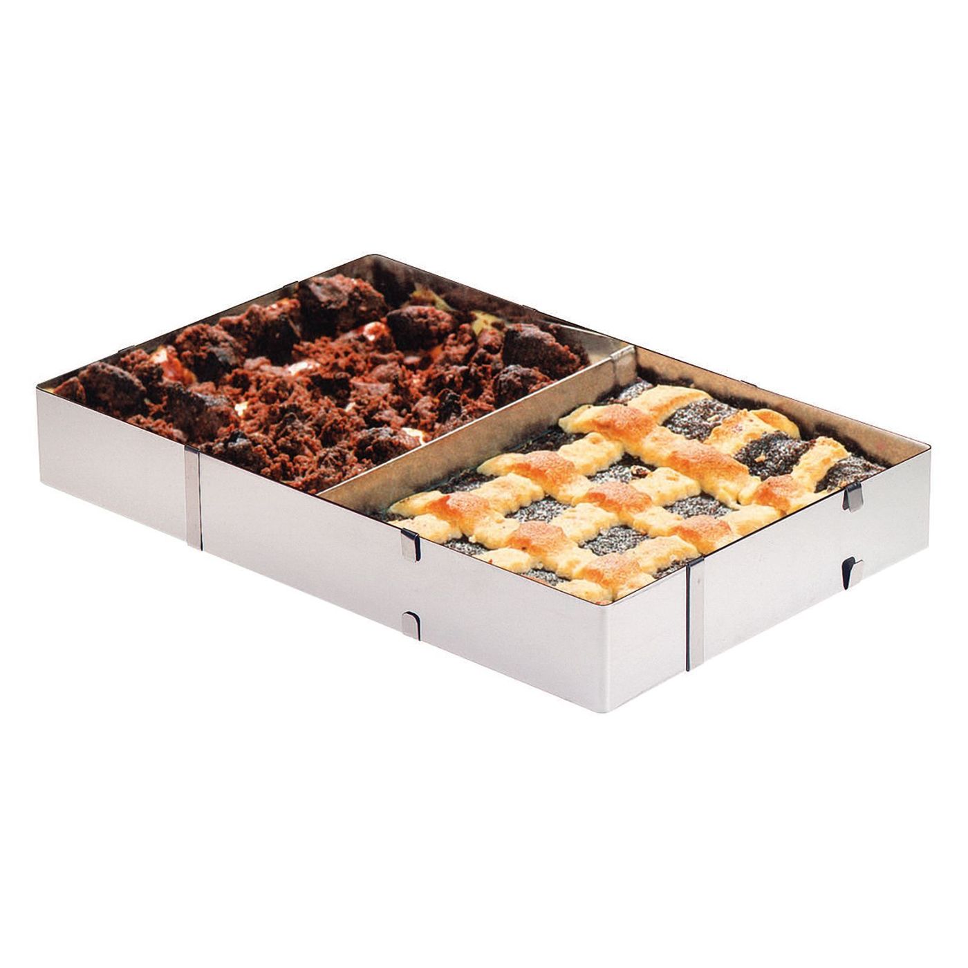 Cadre à gâteau avec séparateur