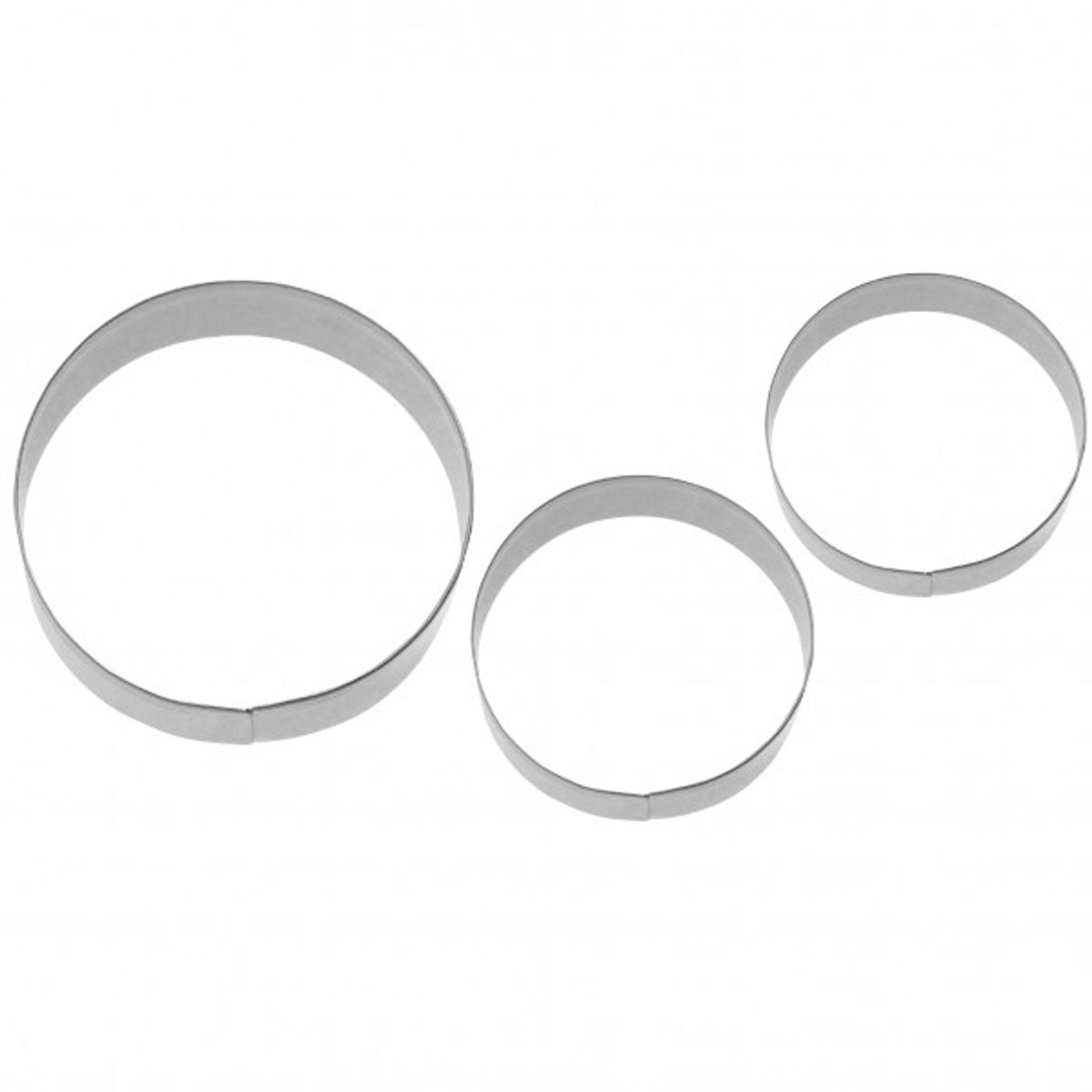 Emporte-pièce rond - set de 3 pièces