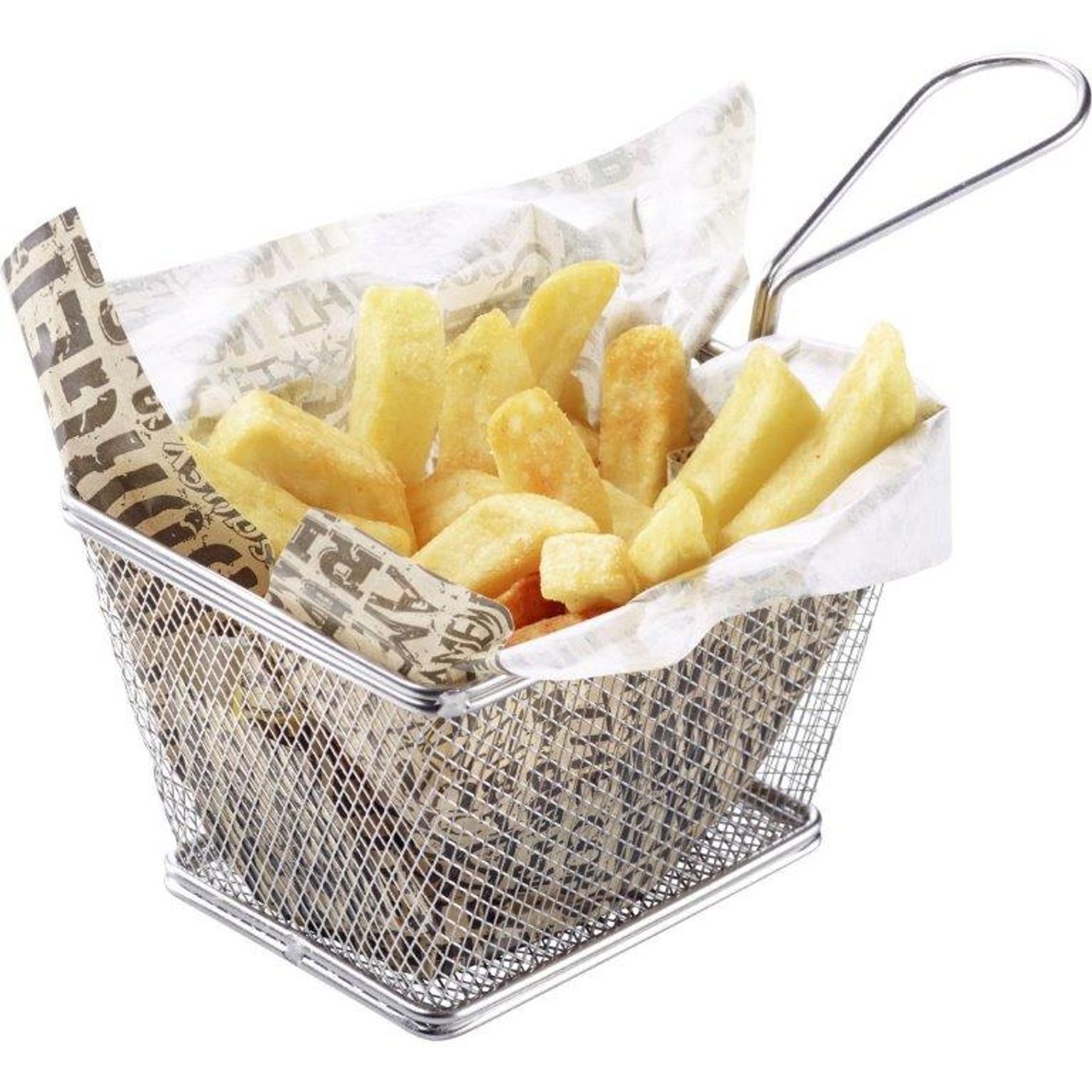 Papier pour panier à frites, lot de 50