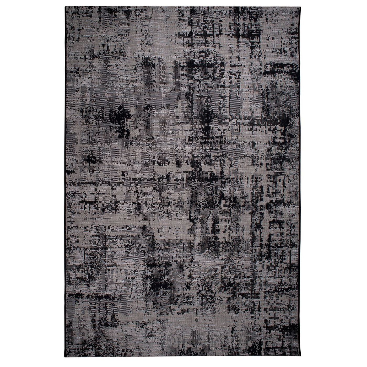Tapis catania noir 120 x 170 cm