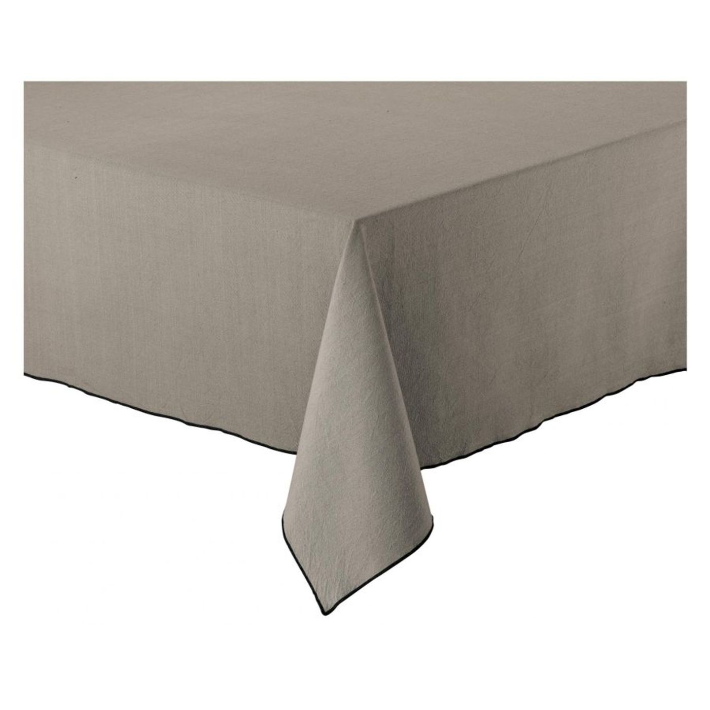 Nappe en coton recyclé Grace 140 x 250 ombre