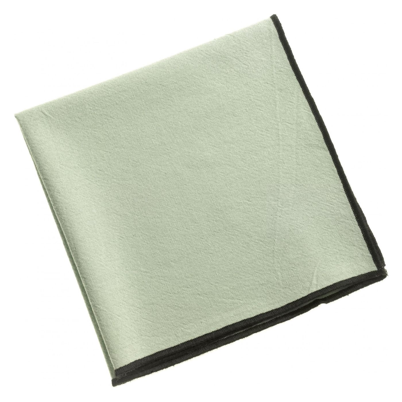 Serviette en coton recyclé Grace 40 x 40 Céladon