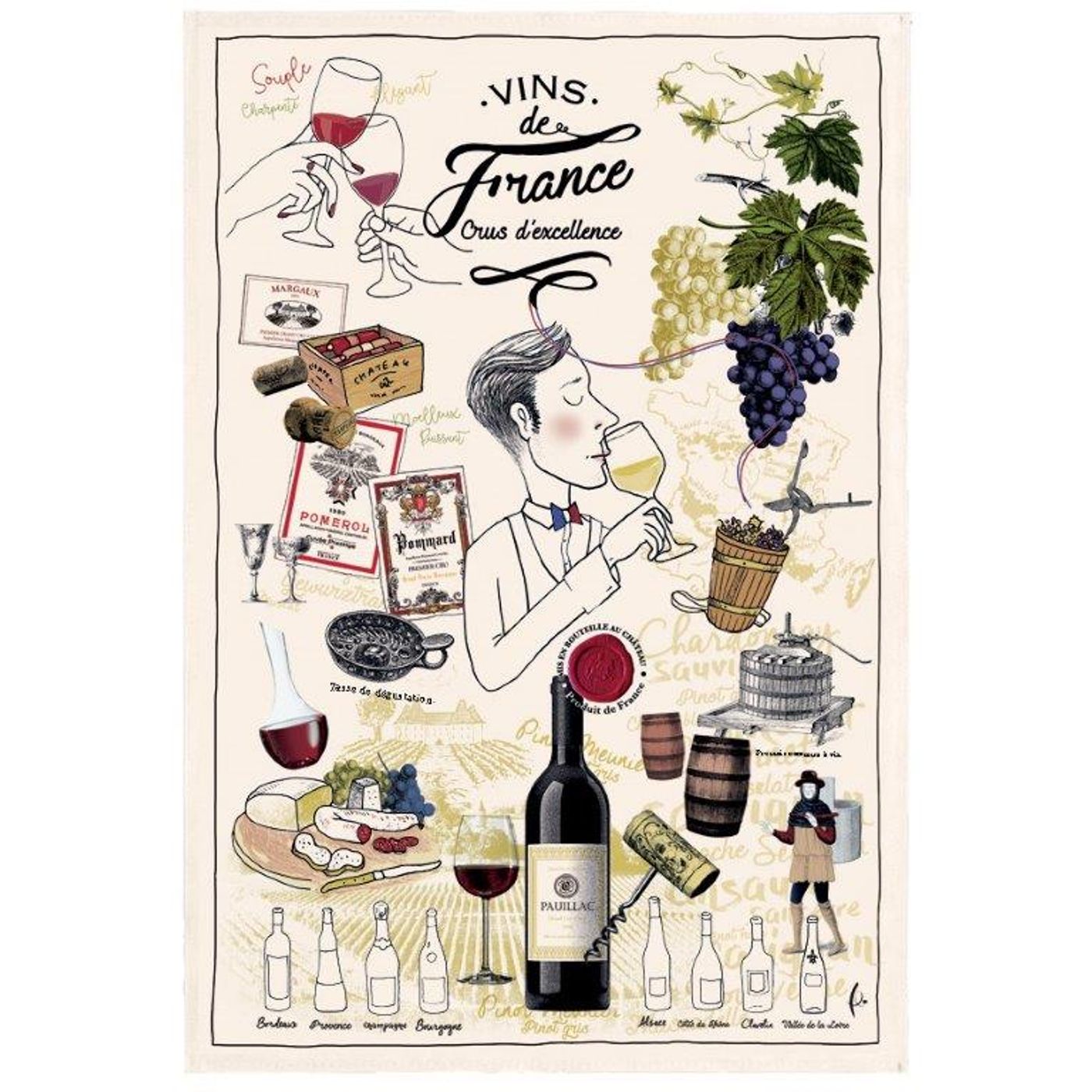 Torchon Crus d'excellence